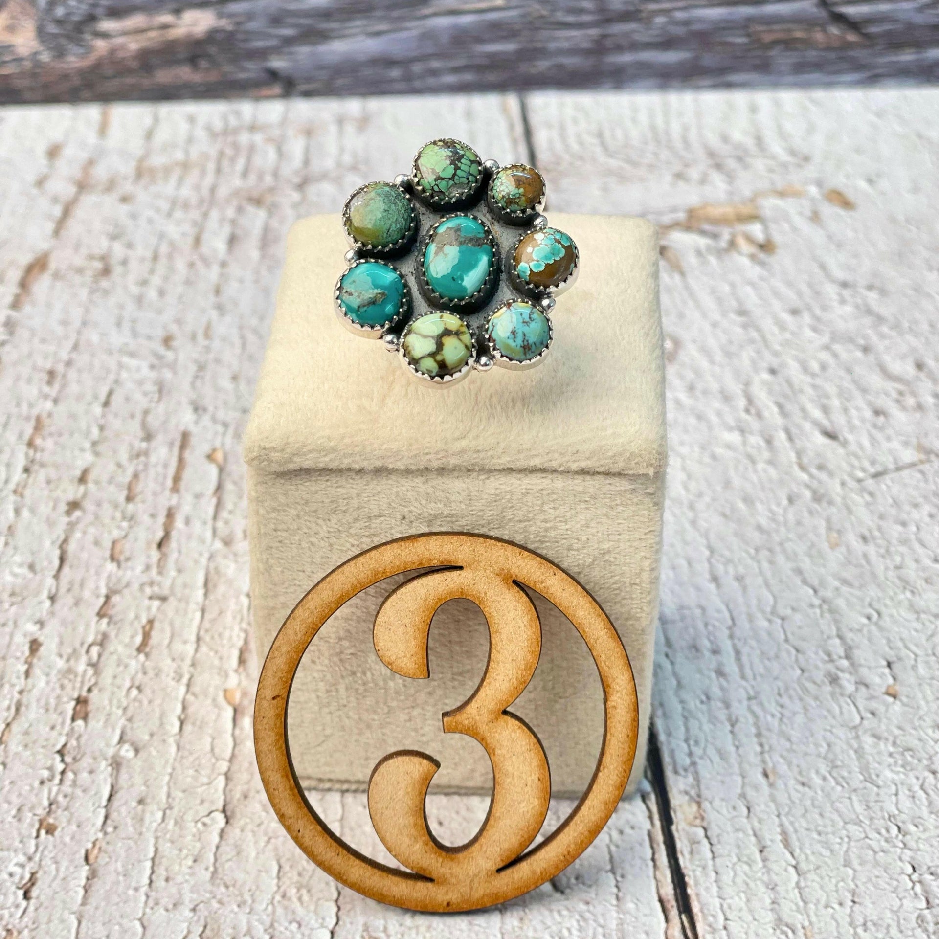 Desert Bloom Hubei Cluster Rings-Ring Sizers-Krush Kandy, Women's Online Fashion Boutique Located in Phoenix, Arizona (Scottsdale Area)