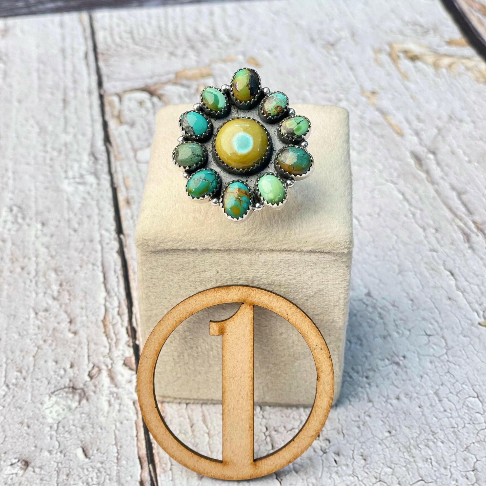 Desert Bloom Hubei Cluster Rings-Ring Sizers-Krush Kandy, Women's Online Fashion Boutique Located in Phoenix, Arizona (Scottsdale Area)