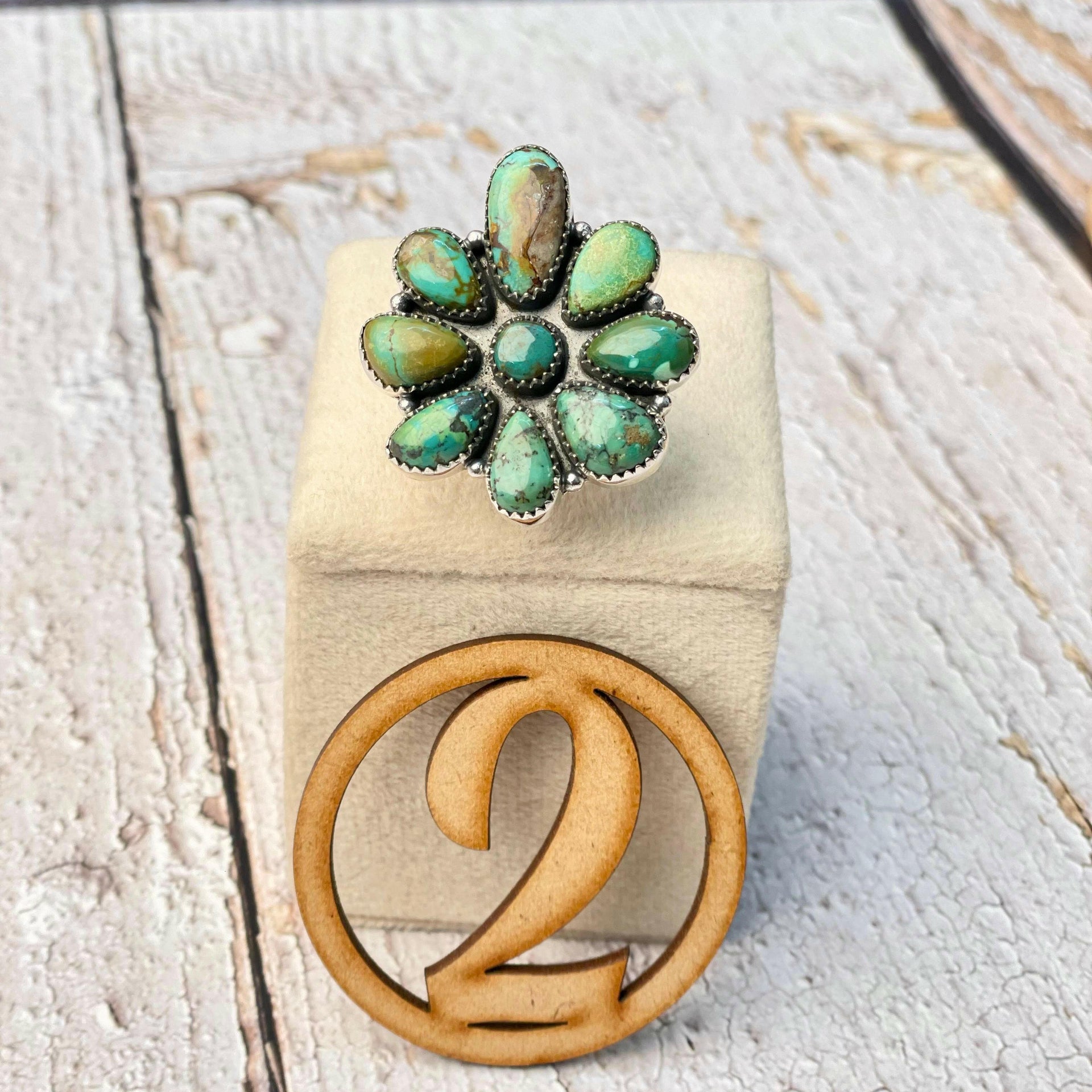 Desert Bloom Hubei Cluster Rings-Ring Sizers-Krush Kandy, Women's Online Fashion Boutique Located in Phoenix, Arizona (Scottsdale Area)