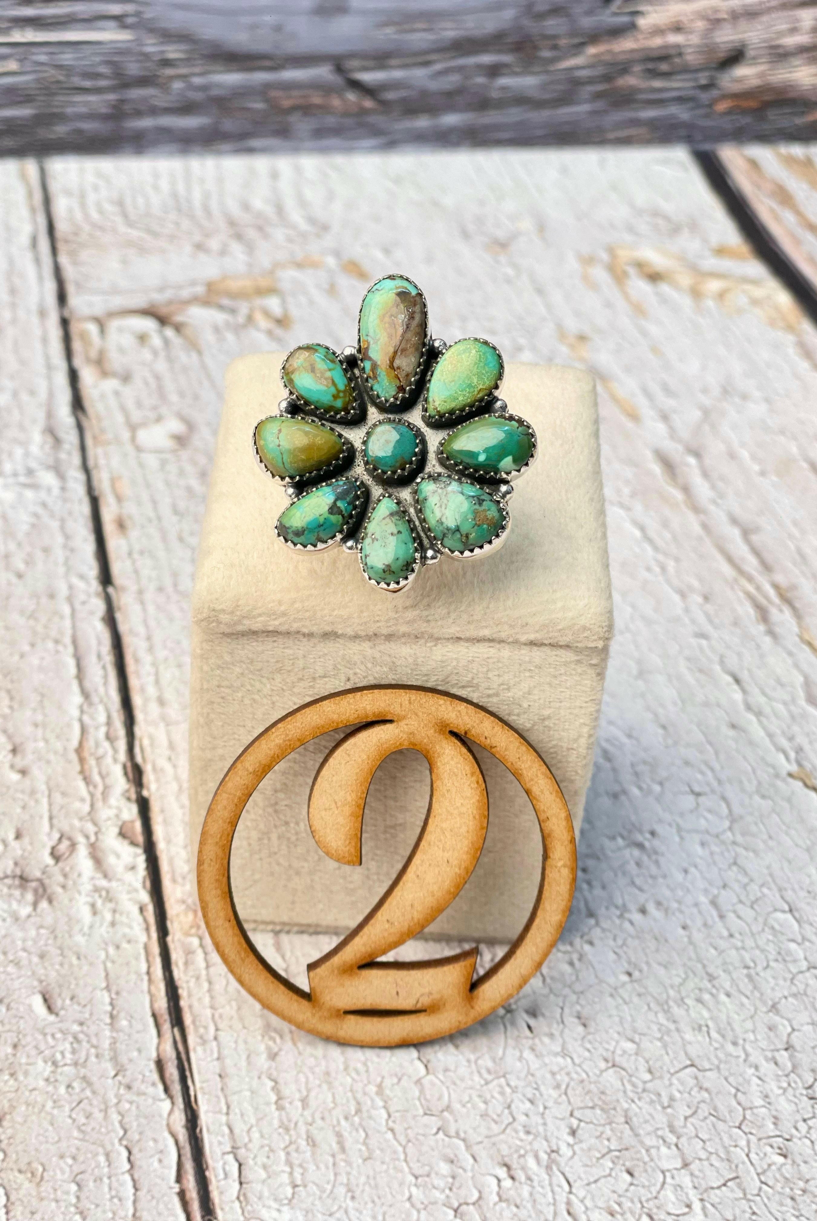 Desert Bloom Hubei Cluster Rings-Ring Sizers-Krush Kandy, Women's Online Fashion Boutique Located in Phoenix, Arizona (Scottsdale Area)