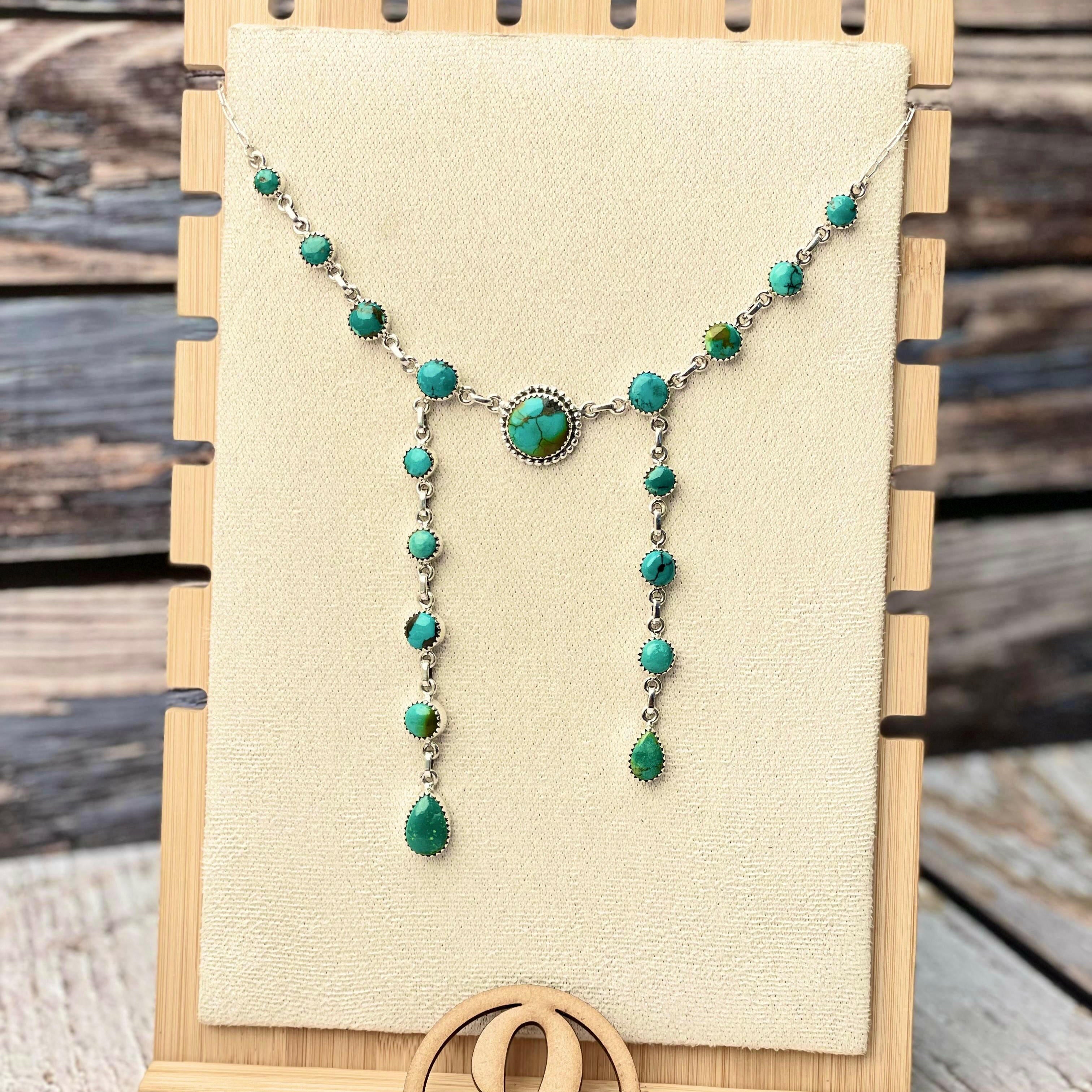 Darlin' Desert Turquoise Necklace-Necklaces-Krush Kandy, Women's Online Fashion Boutique Located in Phoenix, Arizona (Scottsdale Area)