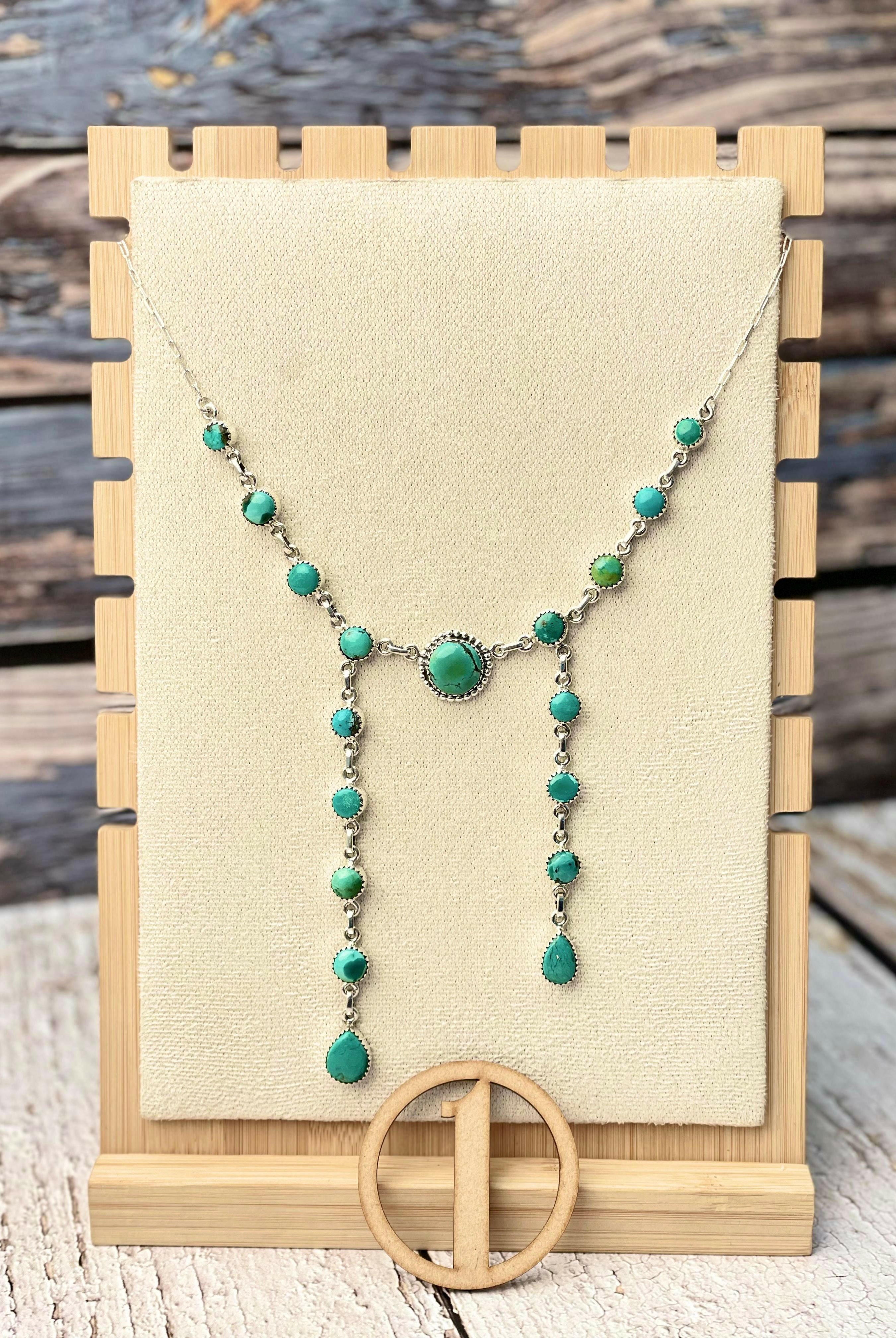 Darlin' Desert Turquoise Necklace-Necklaces-Krush Kandy, Women's Online Fashion Boutique Located in Phoenix, Arizona (Scottsdale Area)