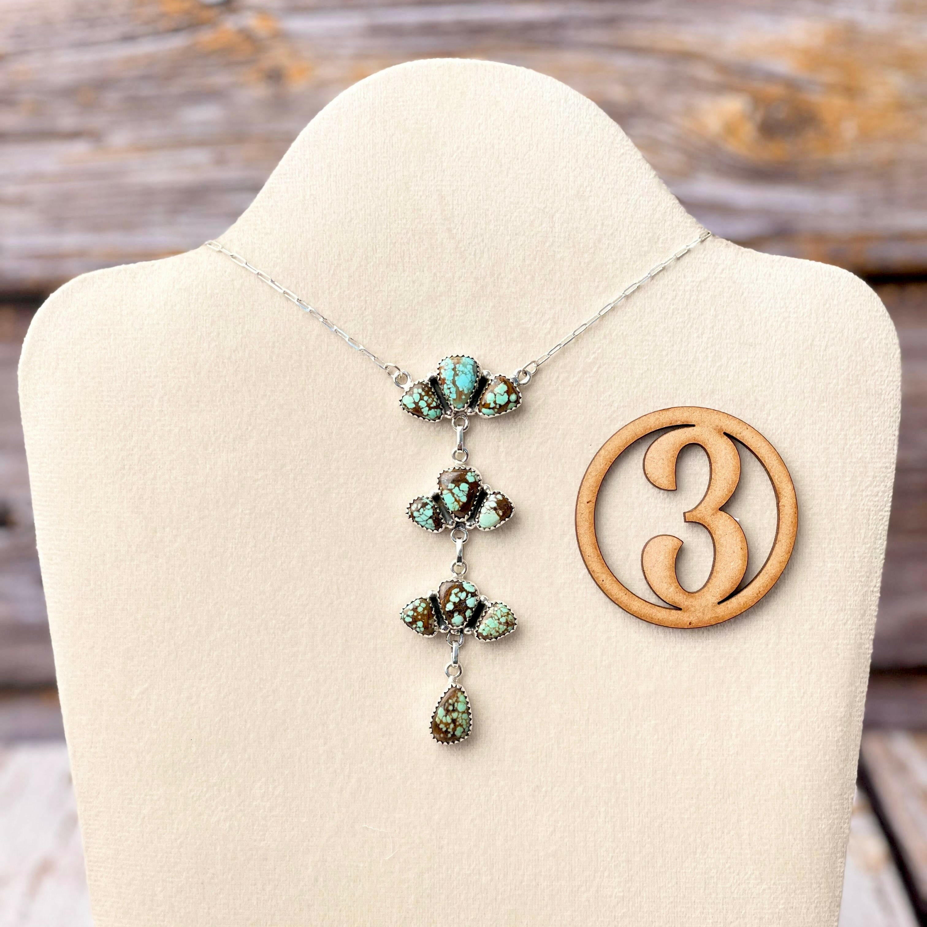 Mine 8 Cluster Necklaces-Necklaces-Krush Kandy, Women's Online Fashion Boutique Located in Phoenix, Arizona (Scottsdale Area)