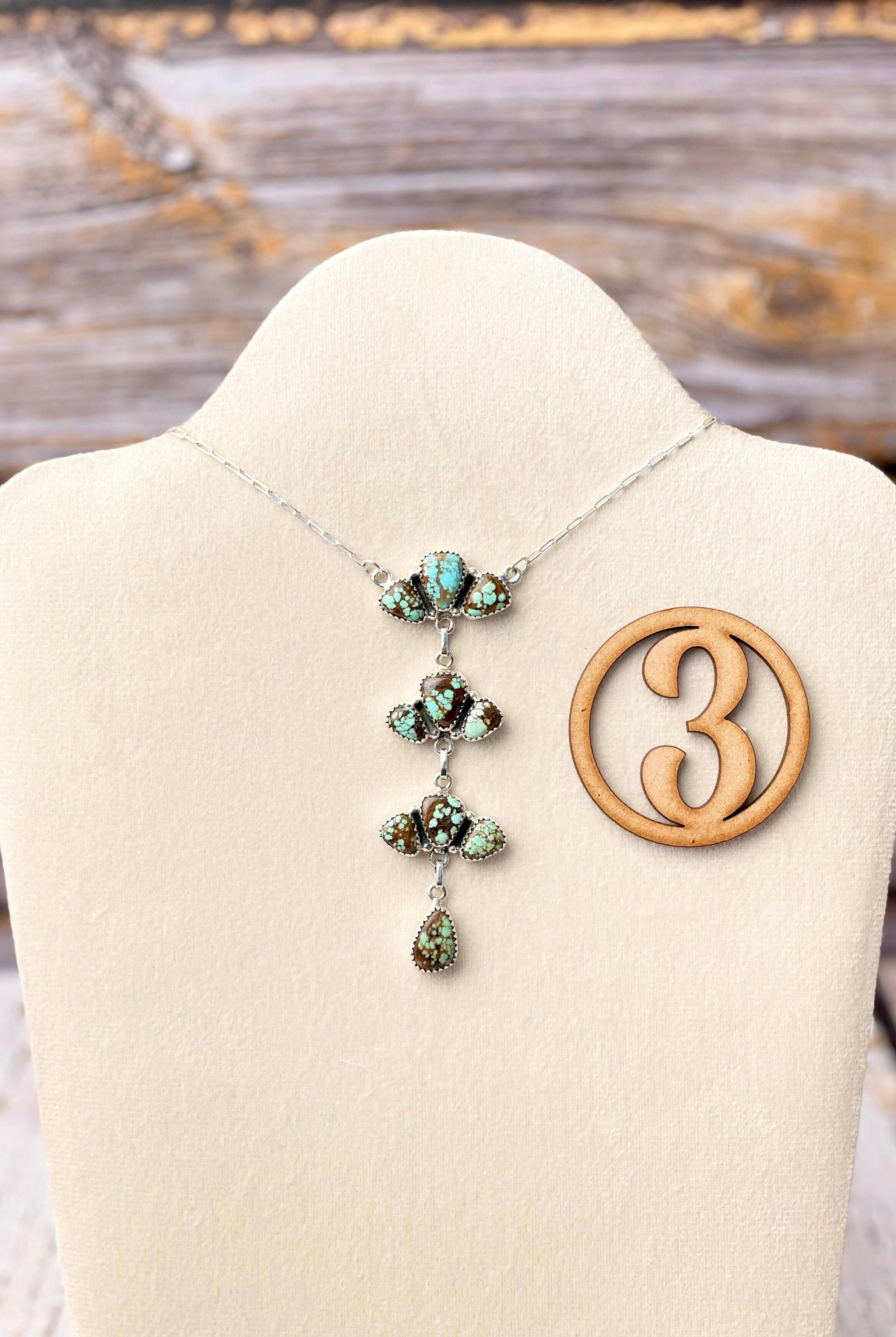 Mine 8 Cluster Necklaces-Necklaces-Krush Kandy, Women's Online Fashion Boutique Located in Phoenix, Arizona (Scottsdale Area)