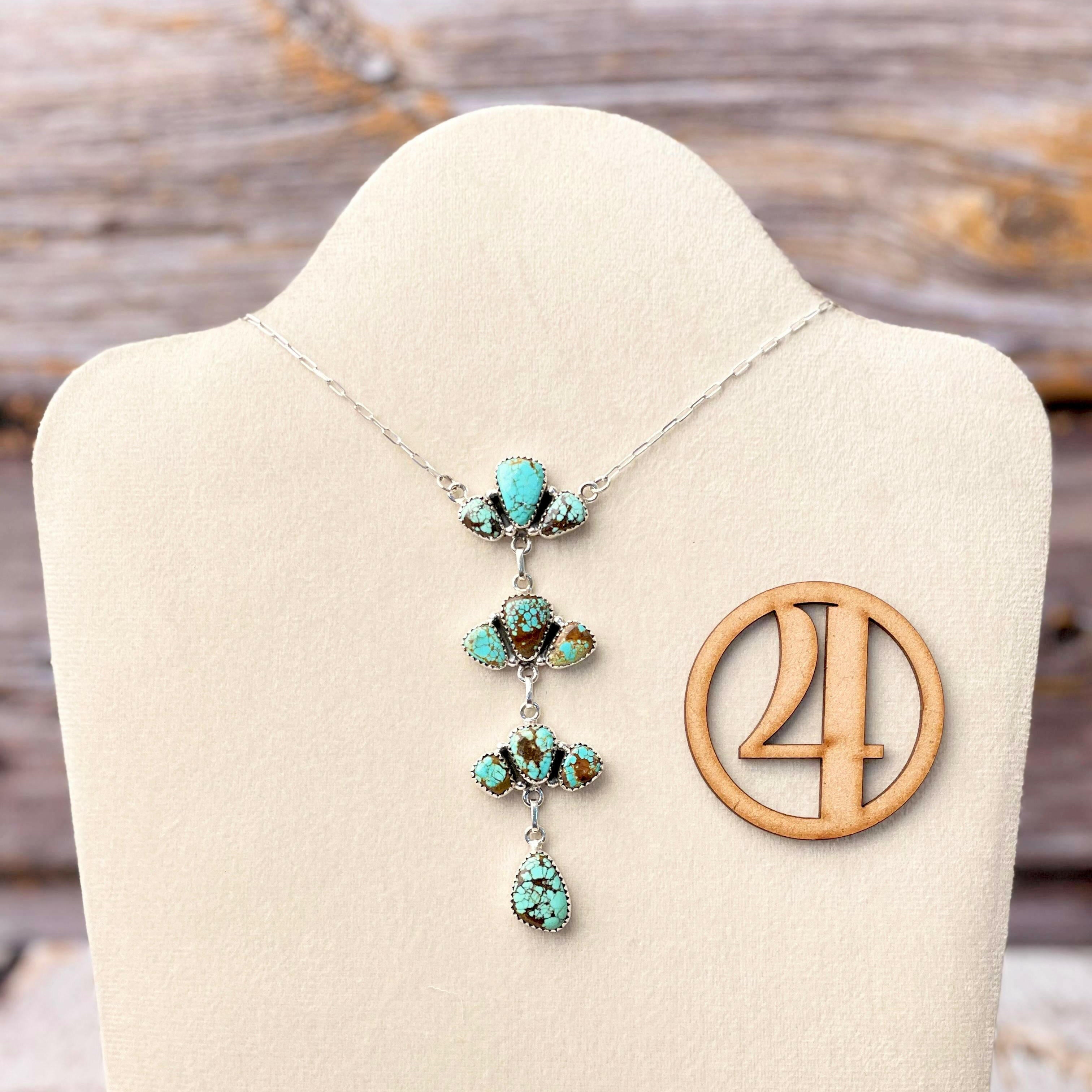 Mine 8 Cluster Necklaces-Necklaces-Krush Kandy, Women's Online Fashion Boutique Located in Phoenix, Arizona (Scottsdale Area)