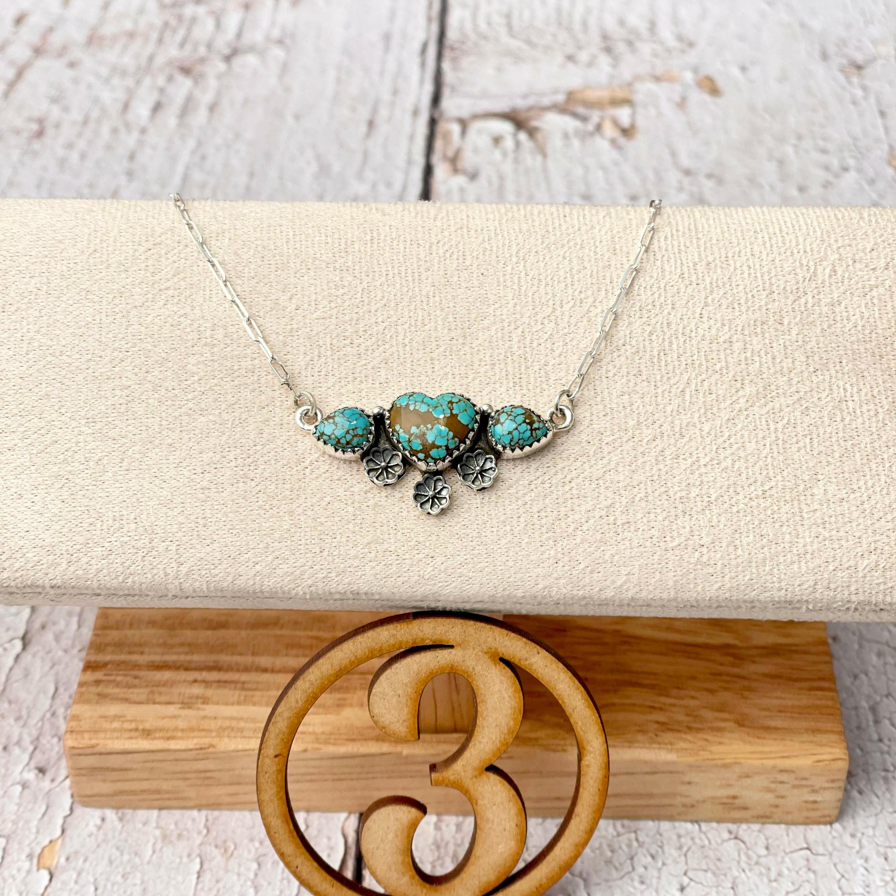 Mini Mine 8 Cluster Necklaces-Necklaces-Krush Kandy, Women's Online Fashion Boutique Located in Phoenix, Arizona (Scottsdale Area)