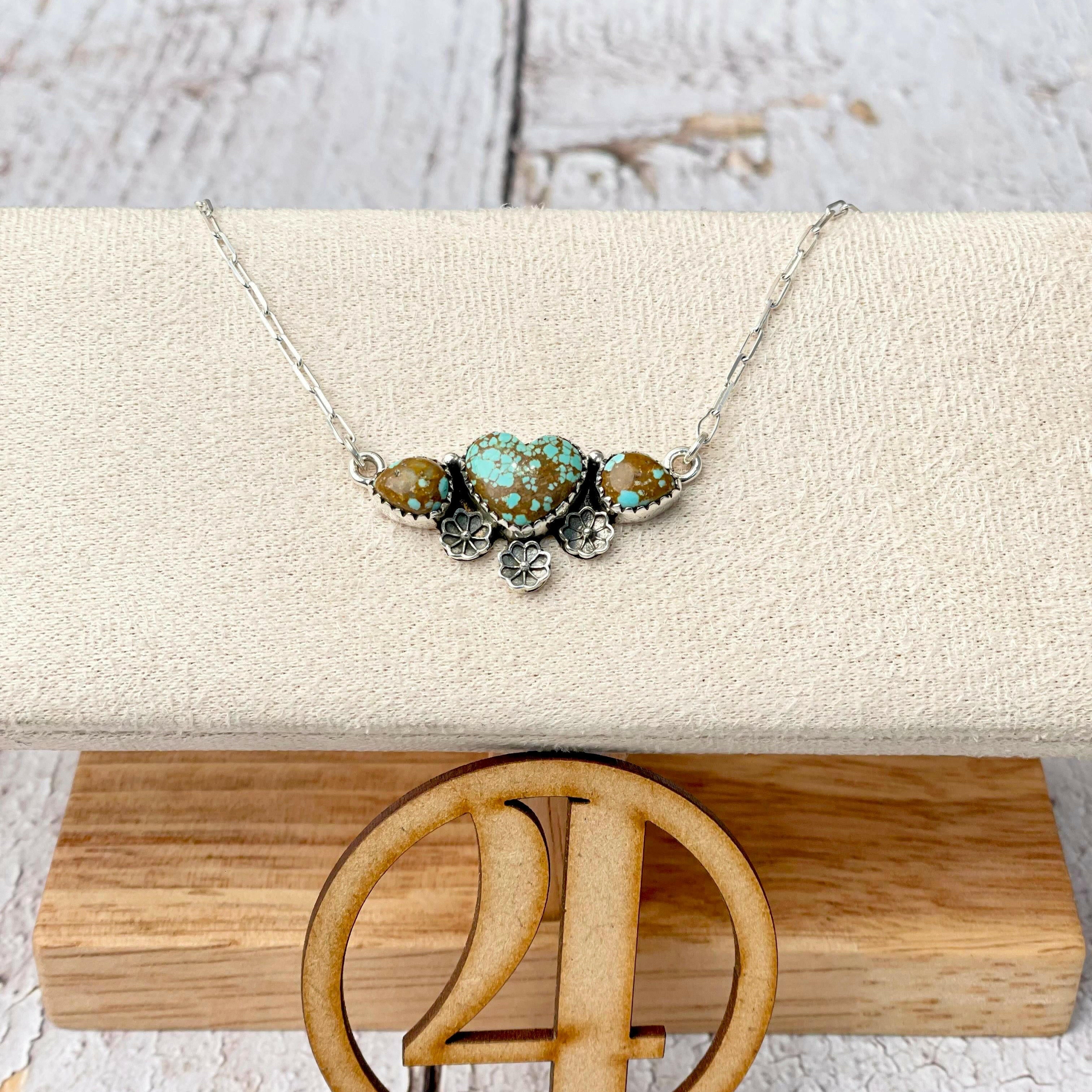 Mini Mine 8 Cluster Necklaces-Necklaces-Krush Kandy, Women's Online Fashion Boutique Located in Phoenix, Arizona (Scottsdale Area)