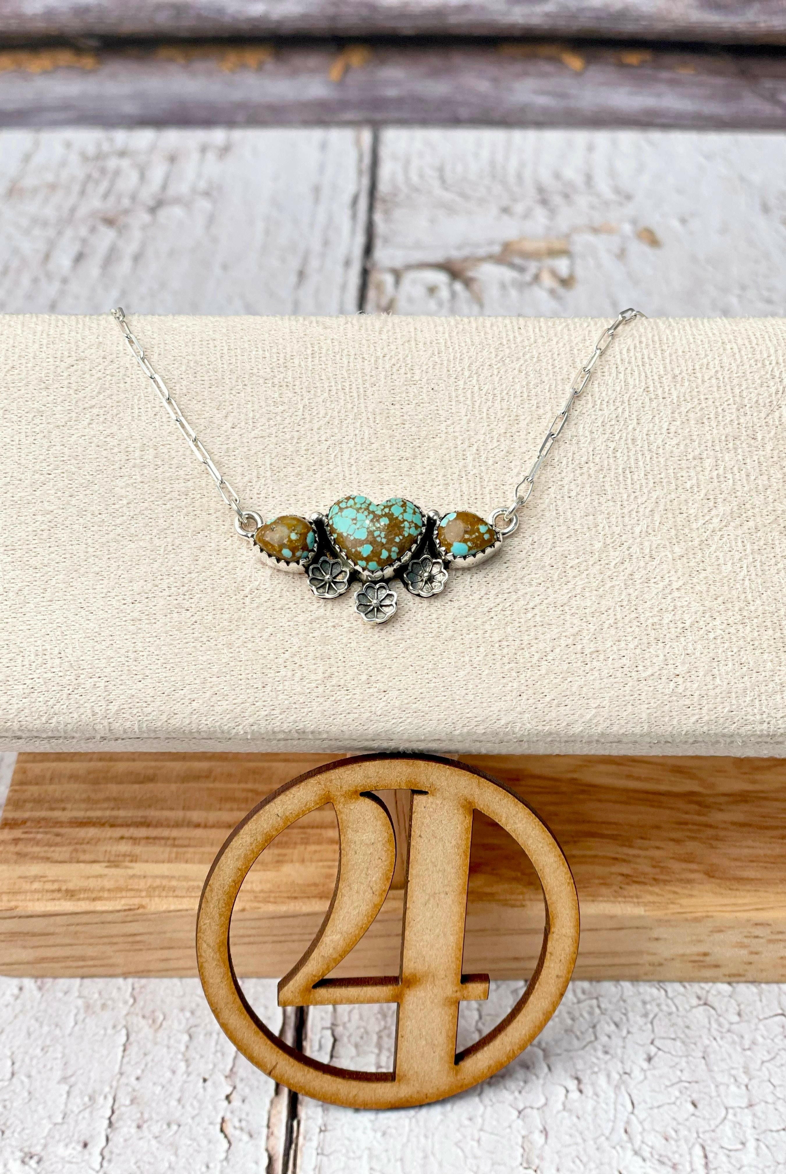 Mini Mine 8 Cluster Necklaces-Necklaces-Krush Kandy, Women's Online Fashion Boutique Located in Phoenix, Arizona (Scottsdale Area)