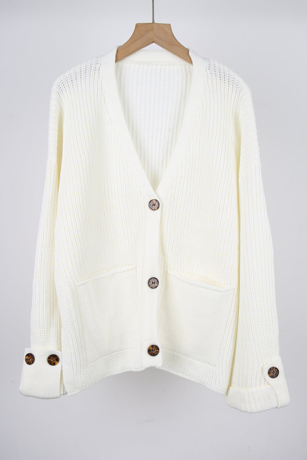 Everyday Basic Button Cardigan-Tops-Krush Kandy, Women's Online Fashion Boutique Located in Phoenix, Arizona (Scottsdale Area)