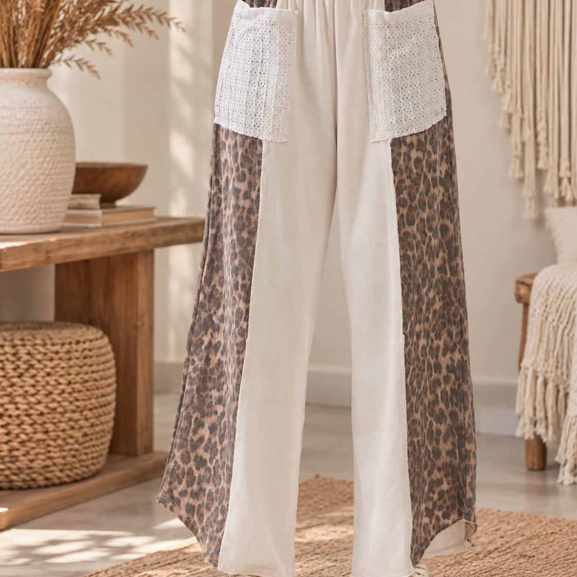 Wild Muse Patchwork Lounge Pants