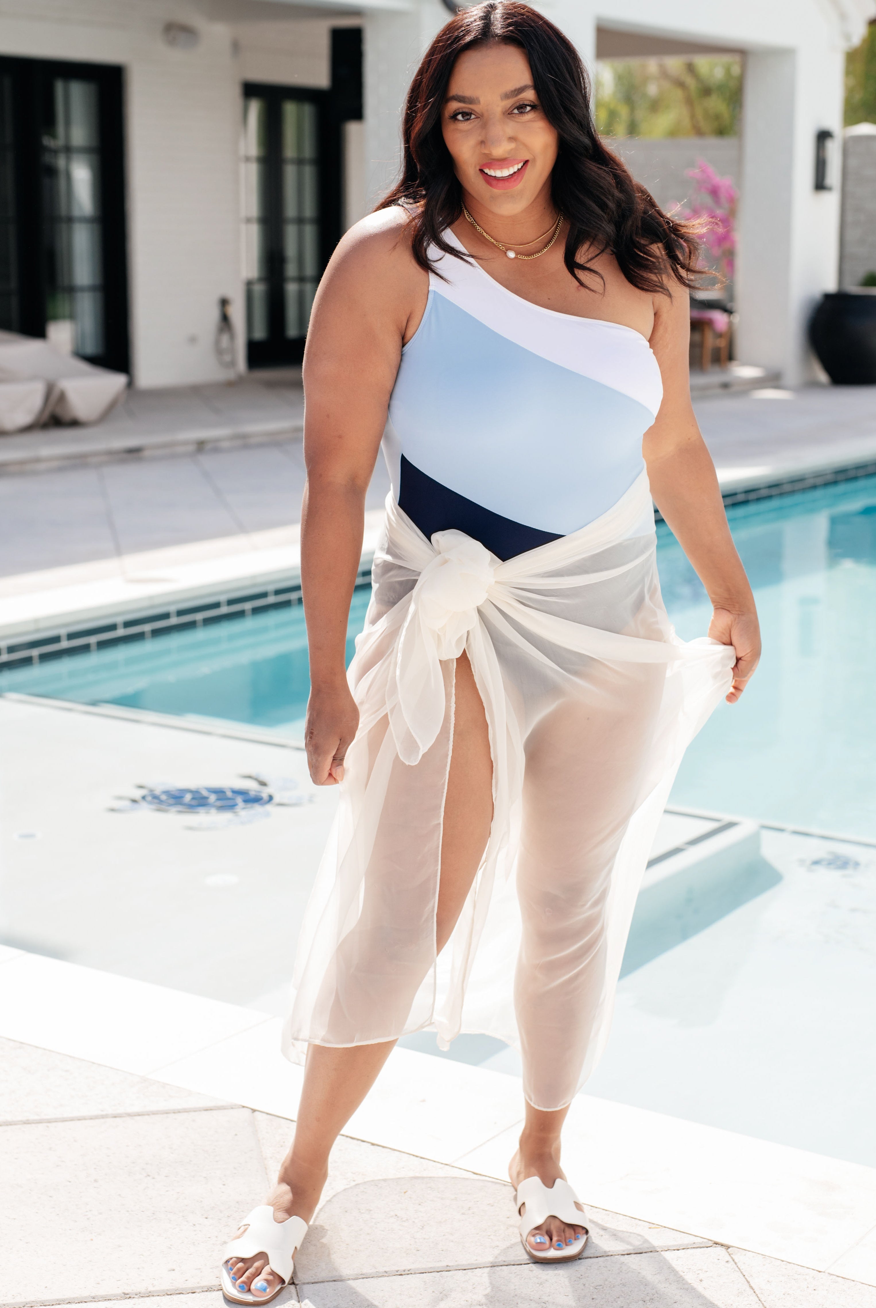 Wrapped In Summer Versatile Swim Cover in White-Swimwear-Krush Kandy, Women's Online Fashion Boutique Located in Phoenix, Arizona (Scottsdale Area)