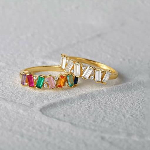 Geometric Dainty Band Ring-Rings-Krush Kandy, Women's Online Fashion Boutique Located in Phoenix, Arizona (Scottsdale Area)