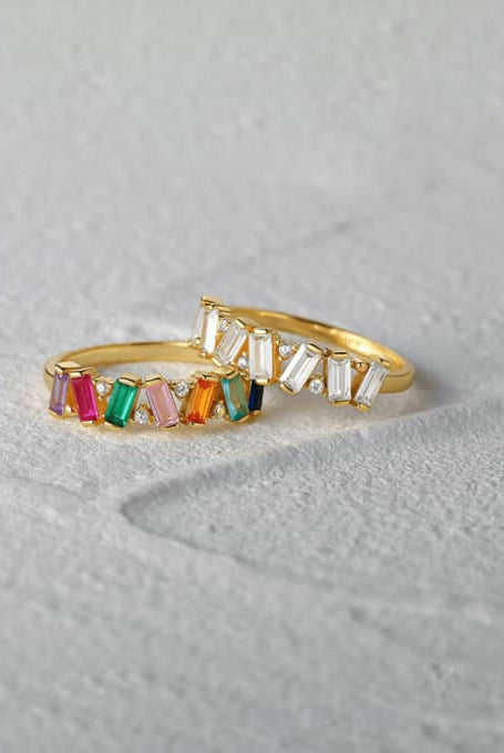 Geometric Dainty Band Ring-Rings-Krush Kandy, Women's Online Fashion Boutique Located in Phoenix, Arizona (Scottsdale Area)