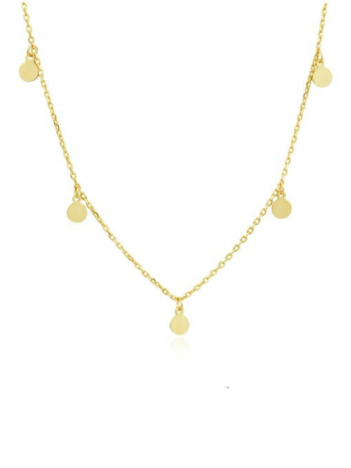 Minimalist Tassel Geometric Necklace-Necklaces-Krush Kandy, Women's Online Fashion Boutique Located in Phoenix, Arizona (Scottsdale Area)