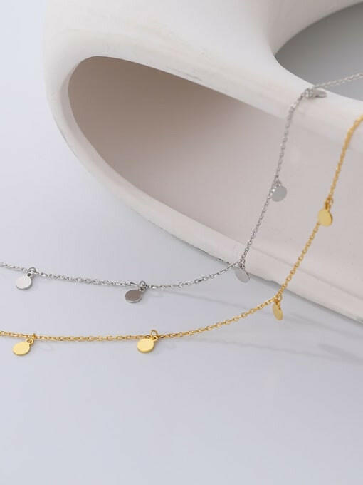 Minimalist Tassel Geometric Necklace-Necklaces-Krush Kandy, Women's Online Fashion Boutique Located in Phoenix, Arizona (Scottsdale Area)