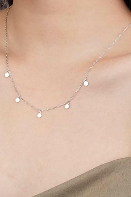 Minimalist Tassel Geometric Necklace-Necklaces-Krush Kandy, Women's Online Fashion Boutique Located in Phoenix, Arizona (Scottsdale Area)