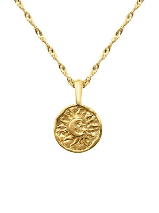 Sun & Moon Vintage Necklace-Necklaces-Krush Kandy, Women's Online Fashion Boutique Located in Phoenix, Arizona (Scottsdale Area)