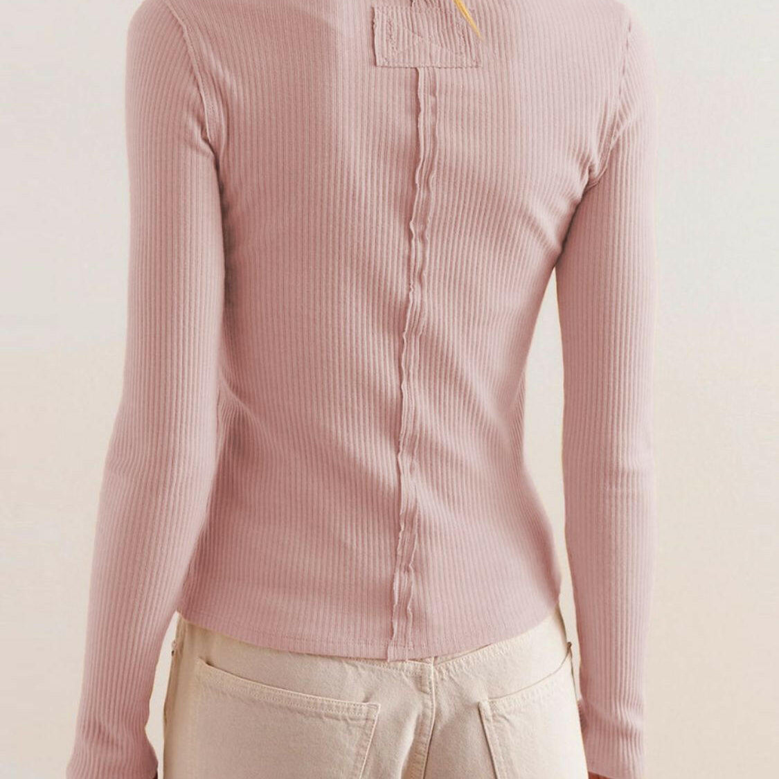 Ribbed Round Neck Long Sleeve Top-Krush Kandy, Women's Online Fashion Boutique Located in Phoenix, Arizona (Scottsdale Area)