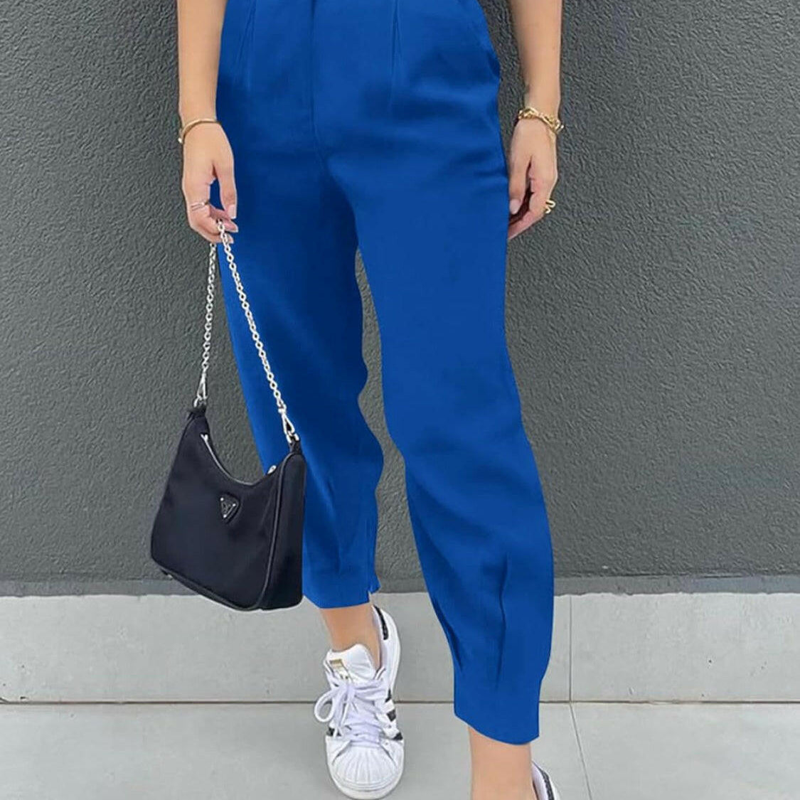 High Waist Cropped Pants-Krush Kandy, Women's Online Fashion Boutique Located in Phoenix, Arizona (Scottsdale Area)