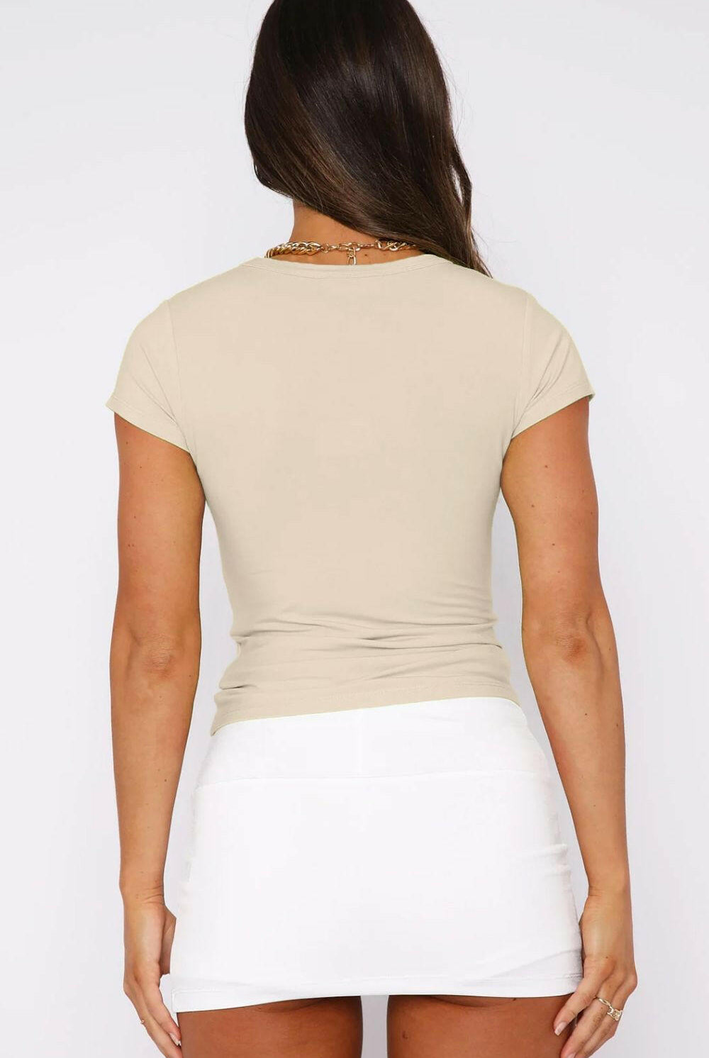 Crewneck Short Sleeve Tee-Krush Kandy, Women's Online Fashion Boutique Located in Phoenix, Arizona (Scottsdale Area)