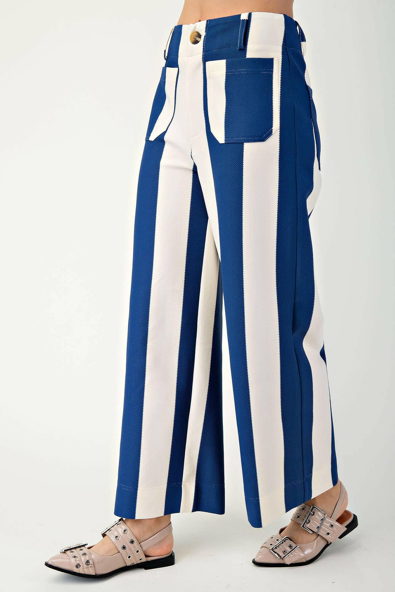 Iris Colette Cropped Wide-Leg Pants-Krush Kandy, Women's Online Fashion Boutique Located in Phoenix, Arizona (Scottsdale Area)