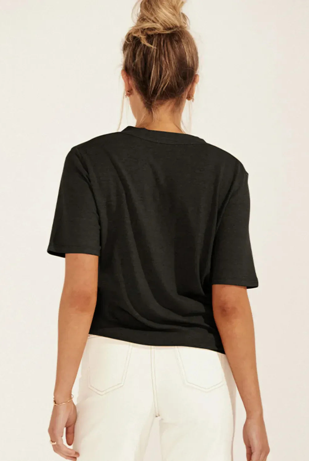 Essential V-Neck Basic Tee-Krush Kandy, Women's Online Fashion Boutique Located in Phoenix, Arizona (Scottsdale Area)