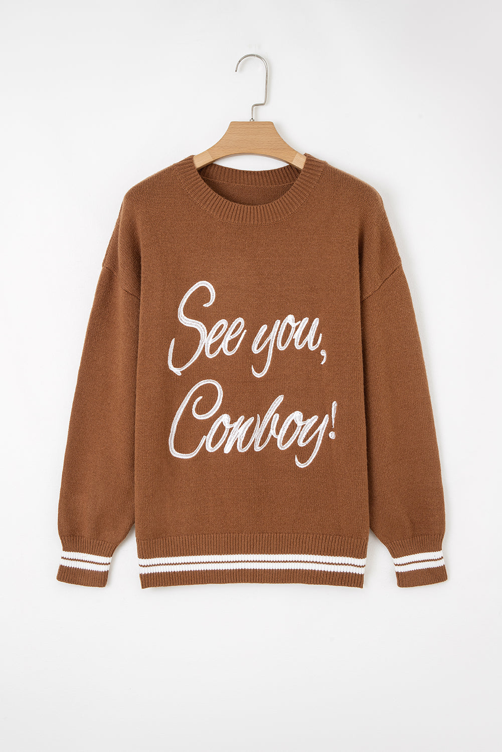 See You, Cowboy! Sweater-Sweaters-Krush Kandy, Women's Online Fashion Boutique Located in Phoenix, Arizona (Scottsdale Area)