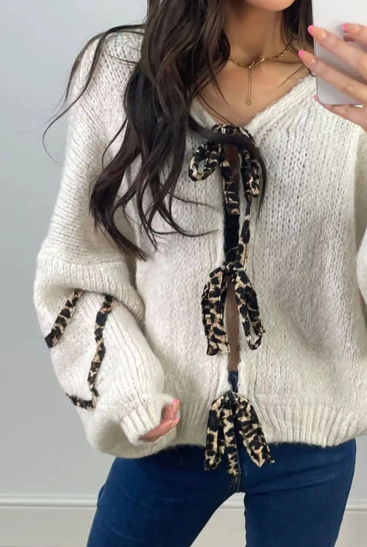 Tie Front Long Sleeve Sweater-Krush Kandy, Women's Online Fashion Boutique Located in Phoenix, Arizona (Scottsdale Area)