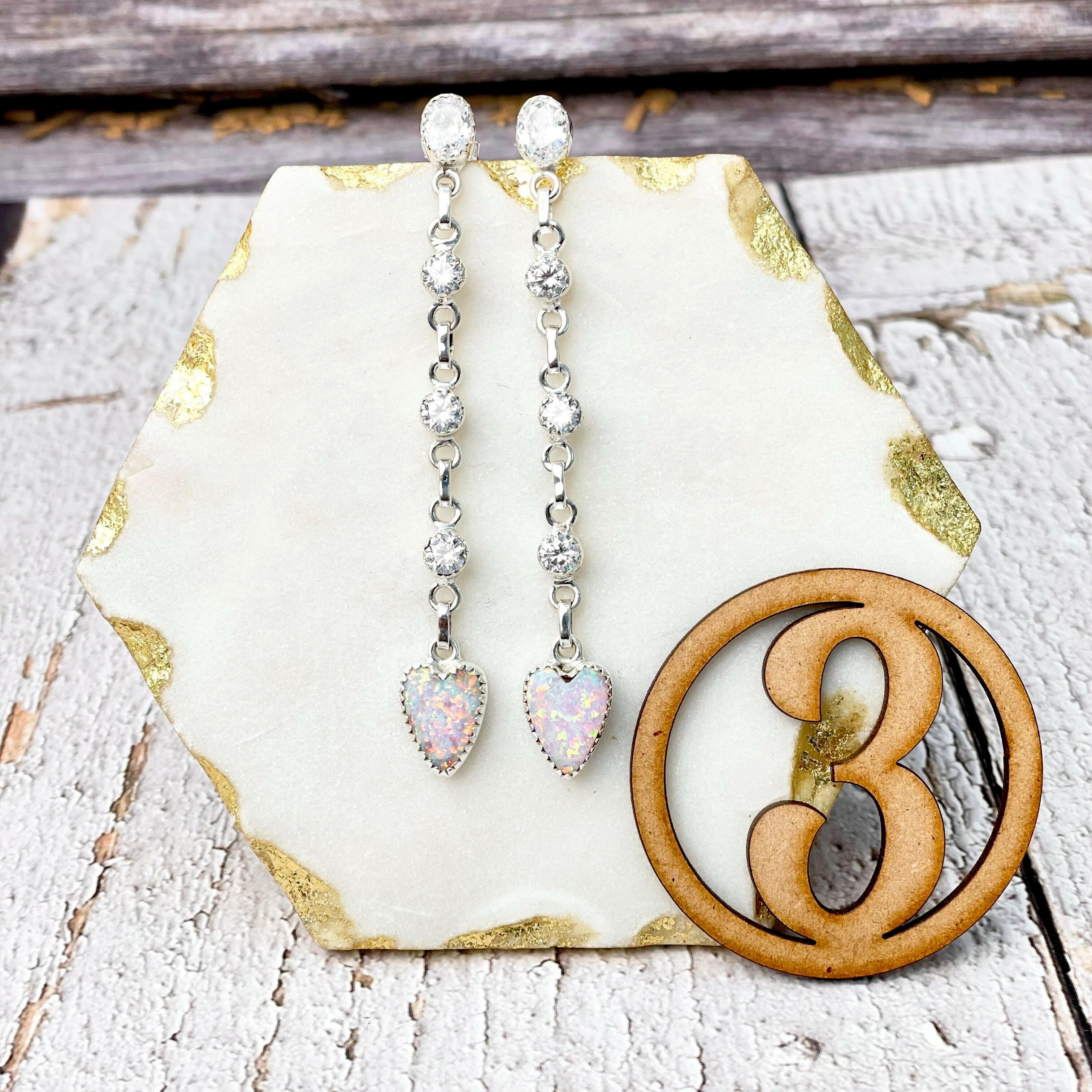 All For You Heart Earrings-Earrings-Krush Kandy, Women's Online Fashion Boutique Located in Phoenix, Arizona (Scottsdale Area)