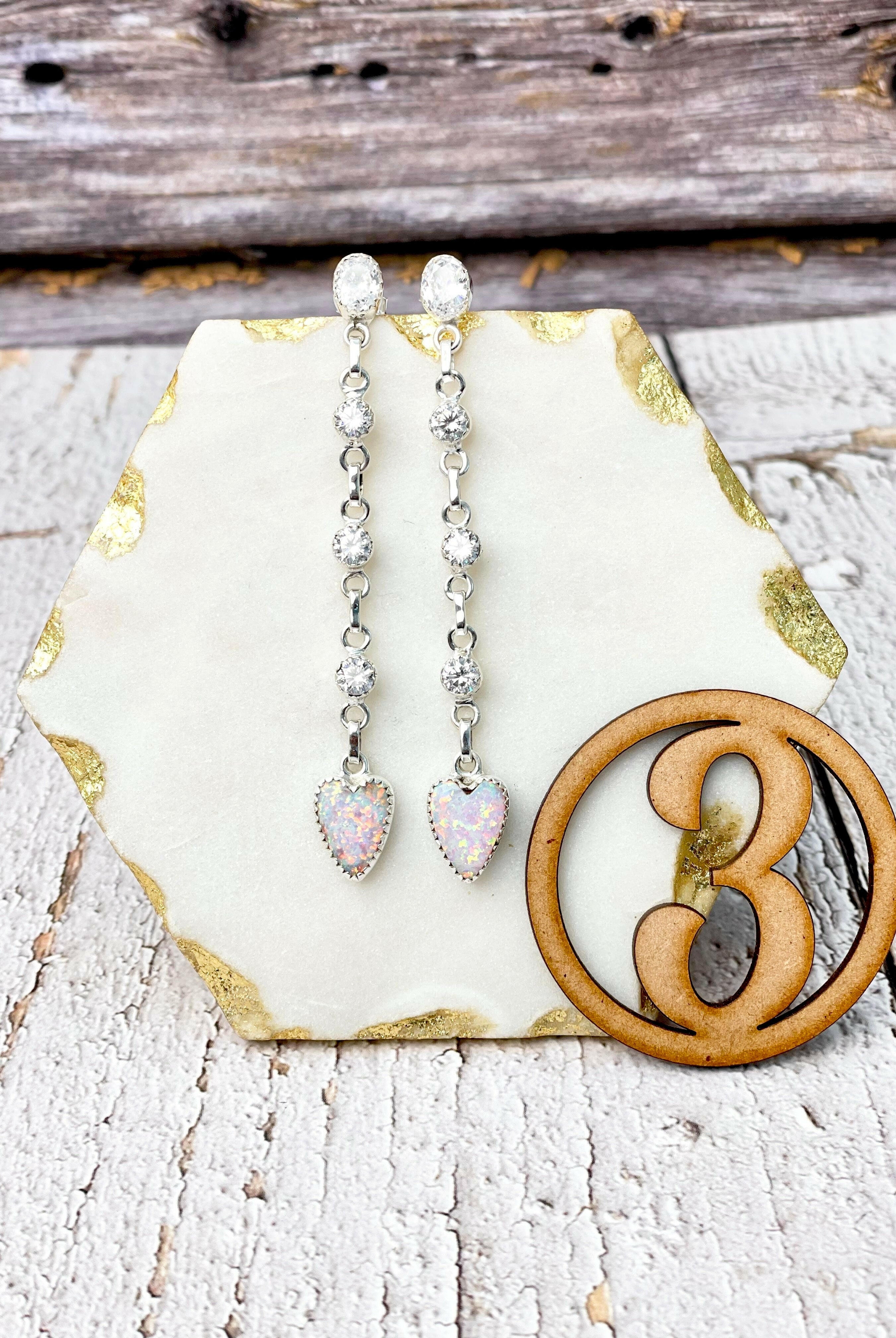 All For You Heart Earrings-Earrings-Krush Kandy, Women's Online Fashion Boutique Located in Phoenix, Arizona (Scottsdale Area)