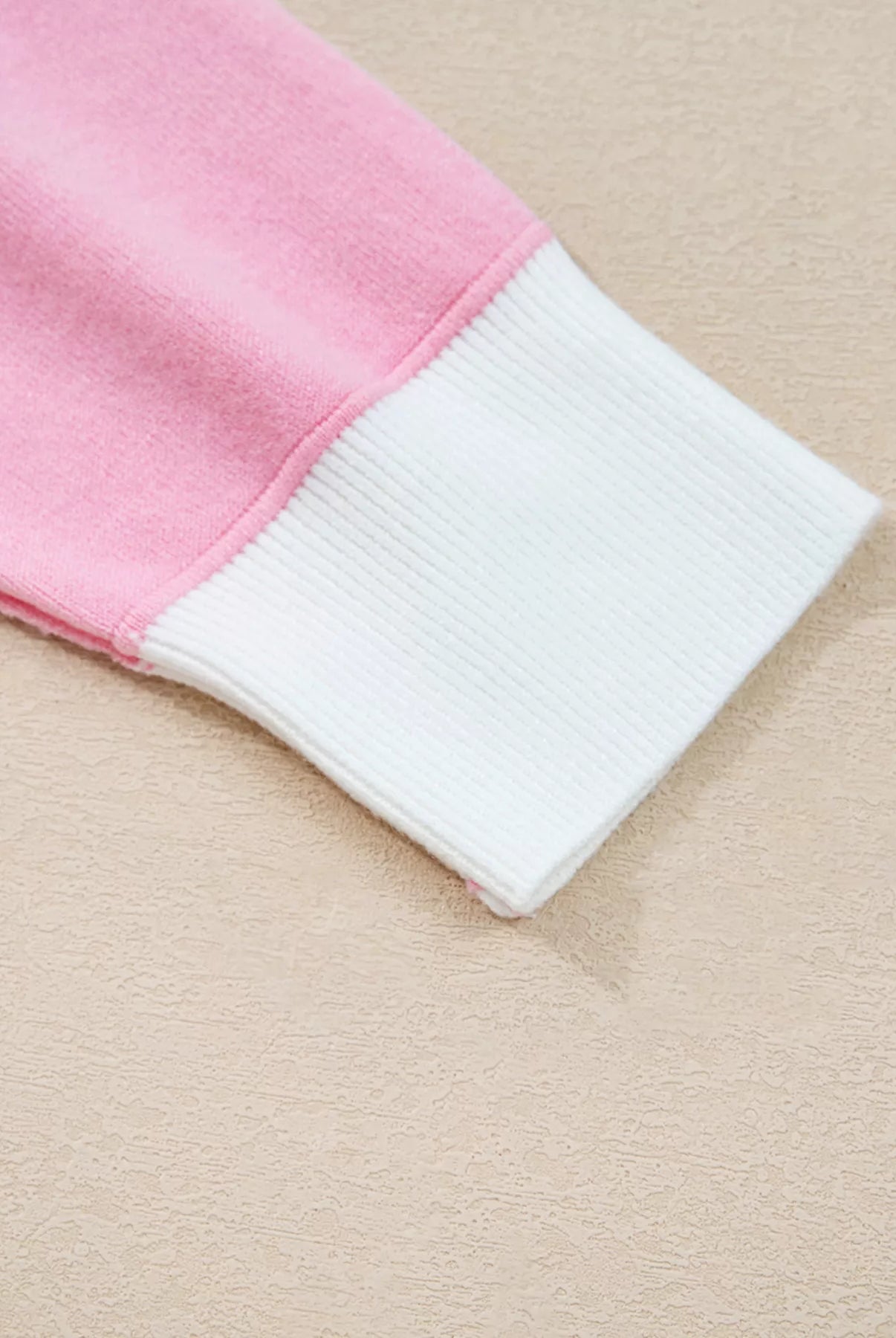 Contrasting Polo Collar Color Block Knit Drop Shoulder Sweater-Sweater-Krush Kandy, Women's Online Fashion Boutique Located in Phoenix, Arizona (Scottsdale Area)