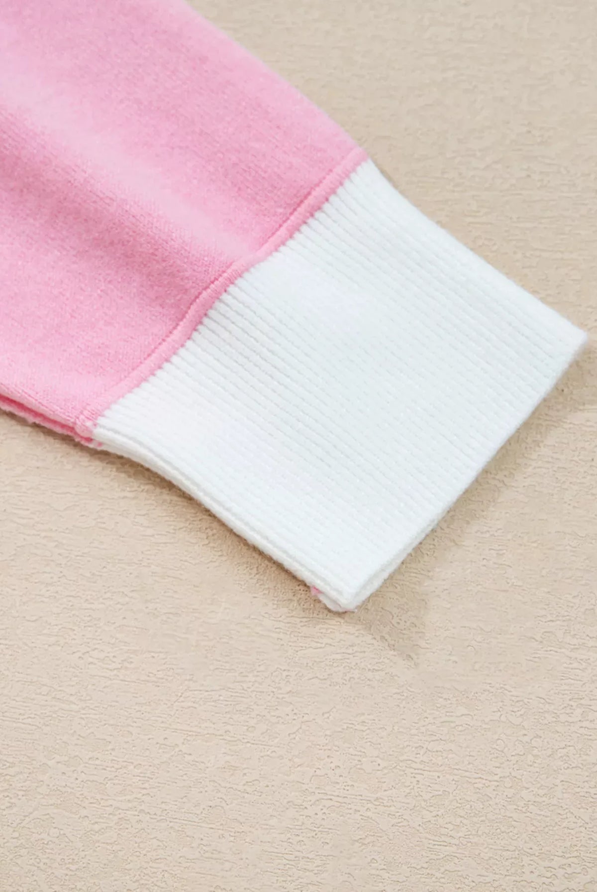 Contrasting Polo Collar Color Block Knit Drop Shoulder Sweater-Sweater-Krush Kandy, Women's Online Fashion Boutique Located in Phoenix, Arizona (Scottsdale Area)