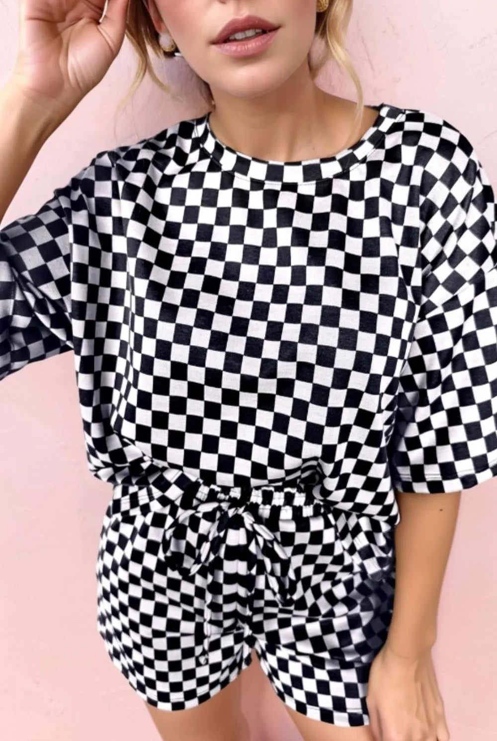 Checkmate Lounge Set-2 Piece Outfit Sets-Krush Kandy, Women's Online Fashion Boutique Located in Phoenix, Arizona (Scottsdale Area)