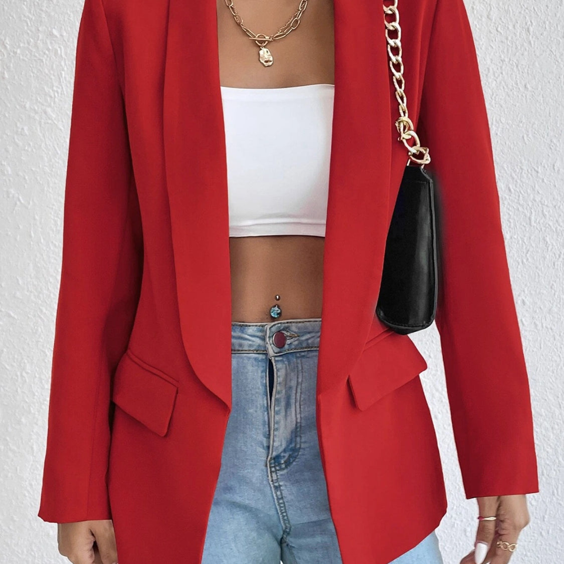 After Hours Long Sleeve Blazer-Blazers-Krush Kandy, Women's Online Fashion Boutique Located in Phoenix, Arizona (Scottsdale Area)