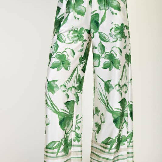 Resort Ready Printed Wide-Leg Pants-Pants-Krush Kandy, Women's Online Fashion Boutique Located in Phoenix, Arizona (Scottsdale Area)