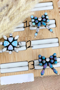 Opal Cascade Sterling Silver Stone Rings-Ring Sizers-Krush Kandy, Women's Online Fashion Boutique Located in Phoenix, Arizona (Scottsdale Area)