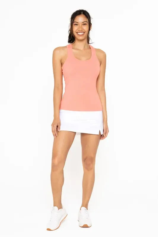 MONO B Slim Fit Scoop Neck Tank-Krush Kandy, Women's Online Fashion Boutique Located in Phoenix, Arizona (Scottsdale Area)