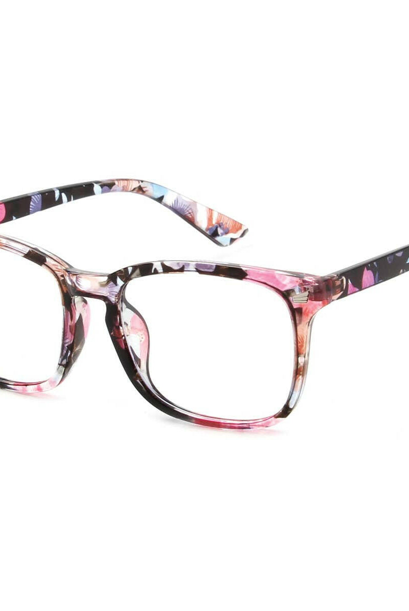 Multi Color Horn-Rimmed Frame Blue Light Blocker Glasses-Krush Kandy, Women's Online Fashion Boutique Located in Phoenix, Arizona (Scottsdale Area)