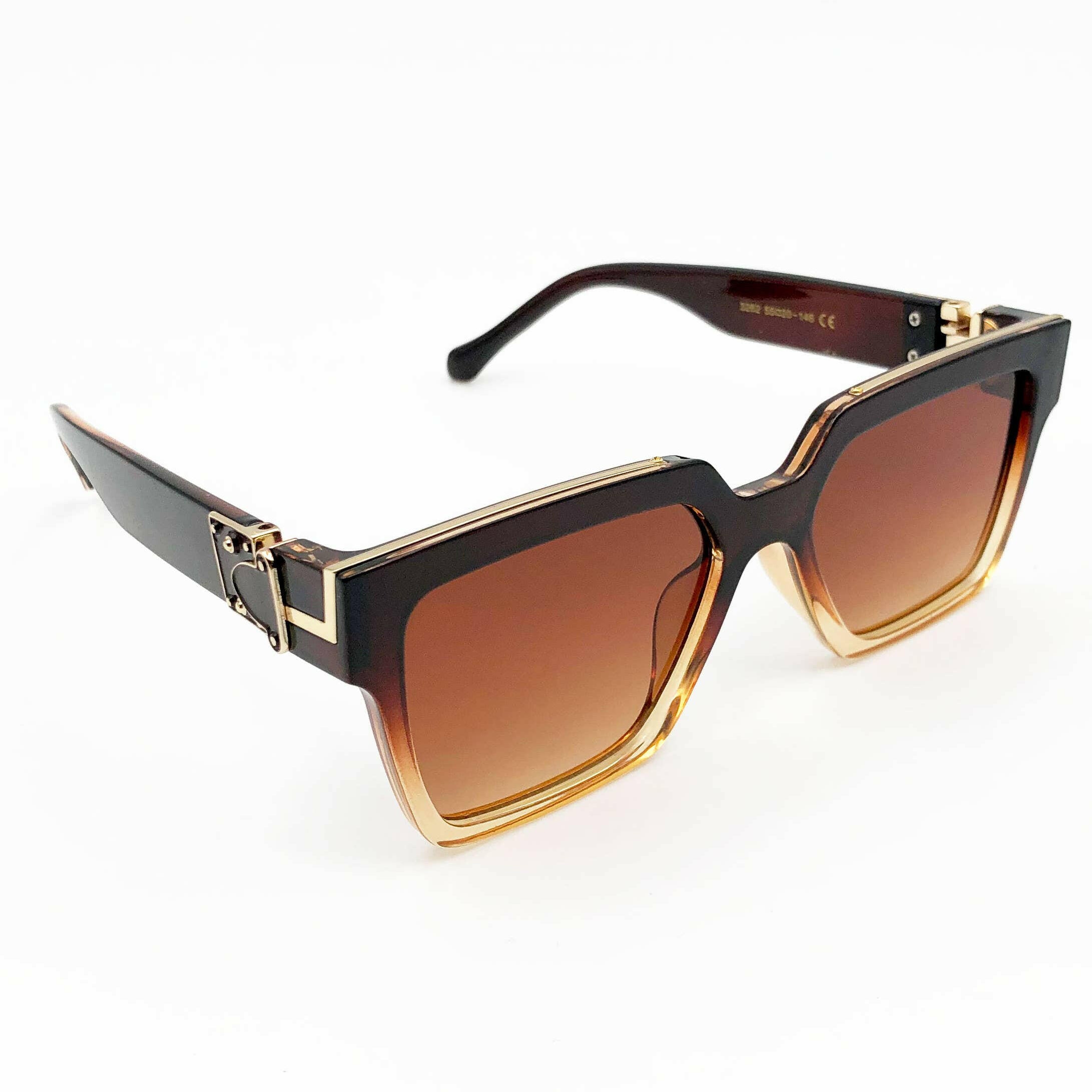 Square Gradient Oversized Sunglasses-Sunglasses-Krush Kandy, Women's Online Fashion Boutique Located in Phoenix, Arizona (Scottsdale Area)