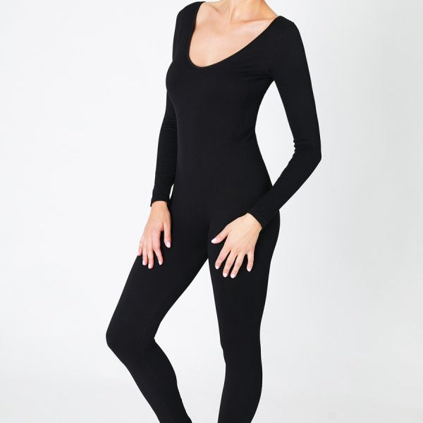 Ribbed Long Sleeve Jumpsuit-Jumpsuits & Rompers-Krush Kandy, Women's Online Fashion Boutique Located in Phoenix, Arizona (Scottsdale Area)