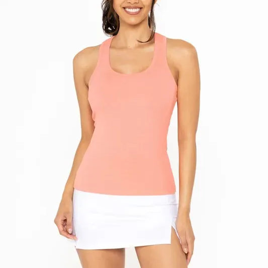 MONO B Slim Fit Scoop Neck Tank-Krush Kandy, Women's Online Fashion Boutique Located in Phoenix, Arizona (Scottsdale Area)