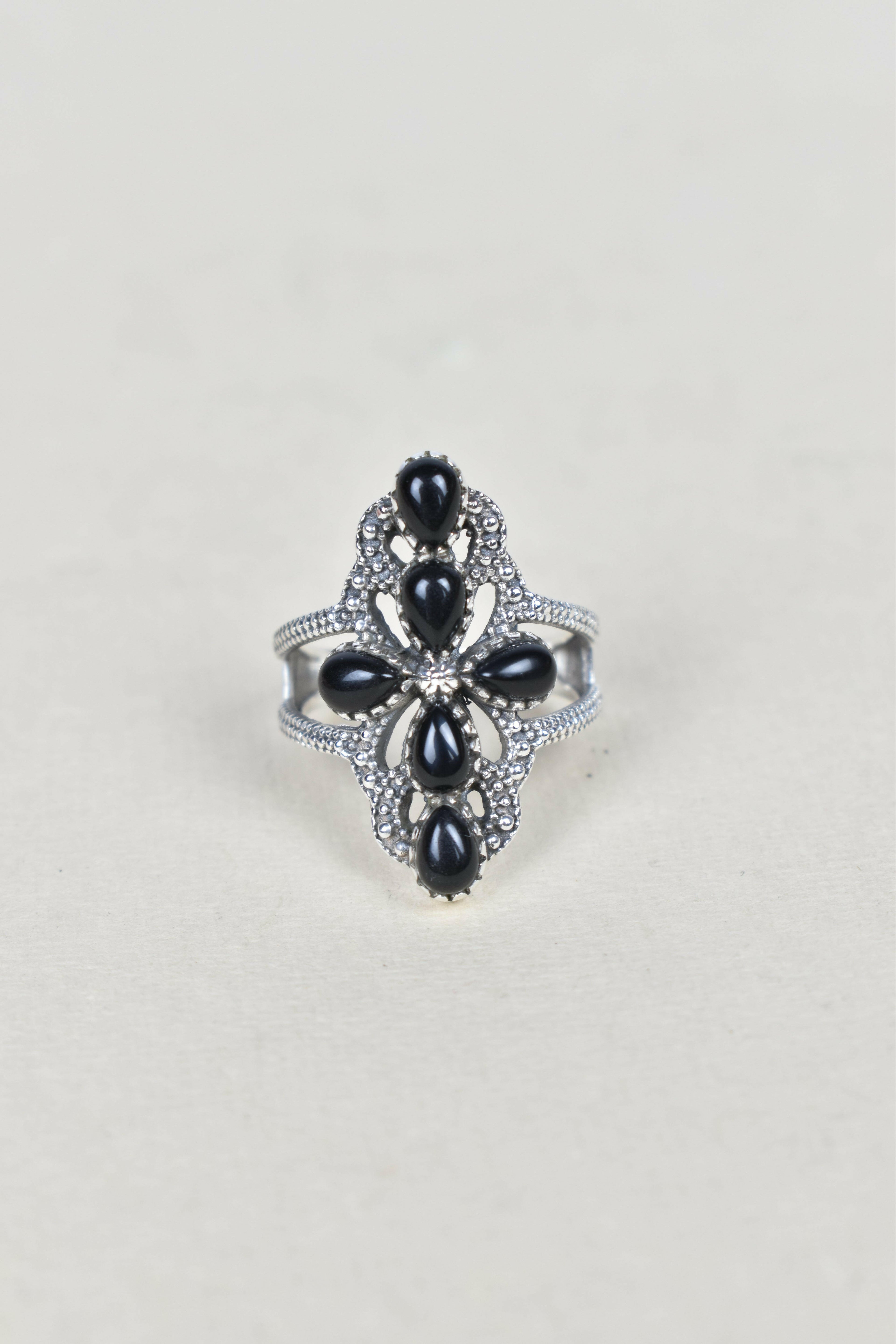 Victoria Sterling Silver Stone Crawler Ring-Crawler Rings-Krush Kandy, Women's Online Fashion Boutique Located in Phoenix, Arizona (Scottsdale Area)