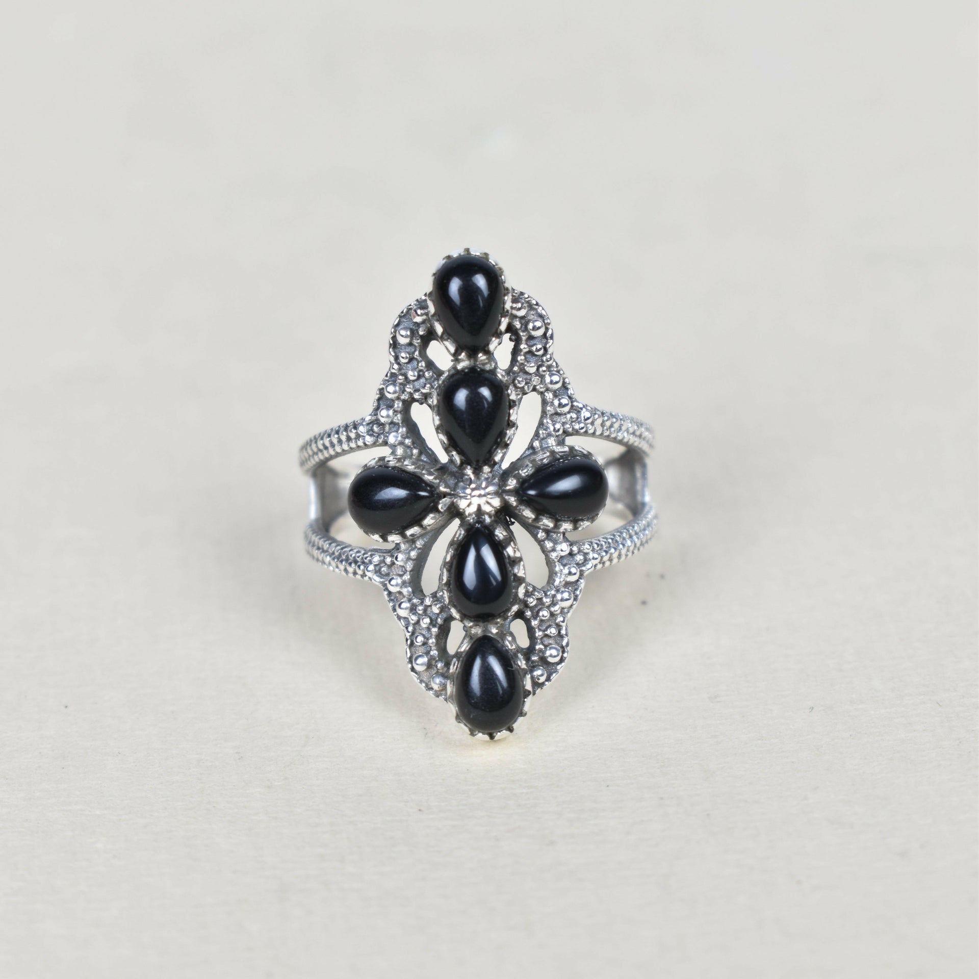 Victoria Sterling Silver Stone Crawler Ring-Crawler Rings-Krush Kandy, Women's Online Fashion Boutique Located in Phoenix, Arizona (Scottsdale Area)