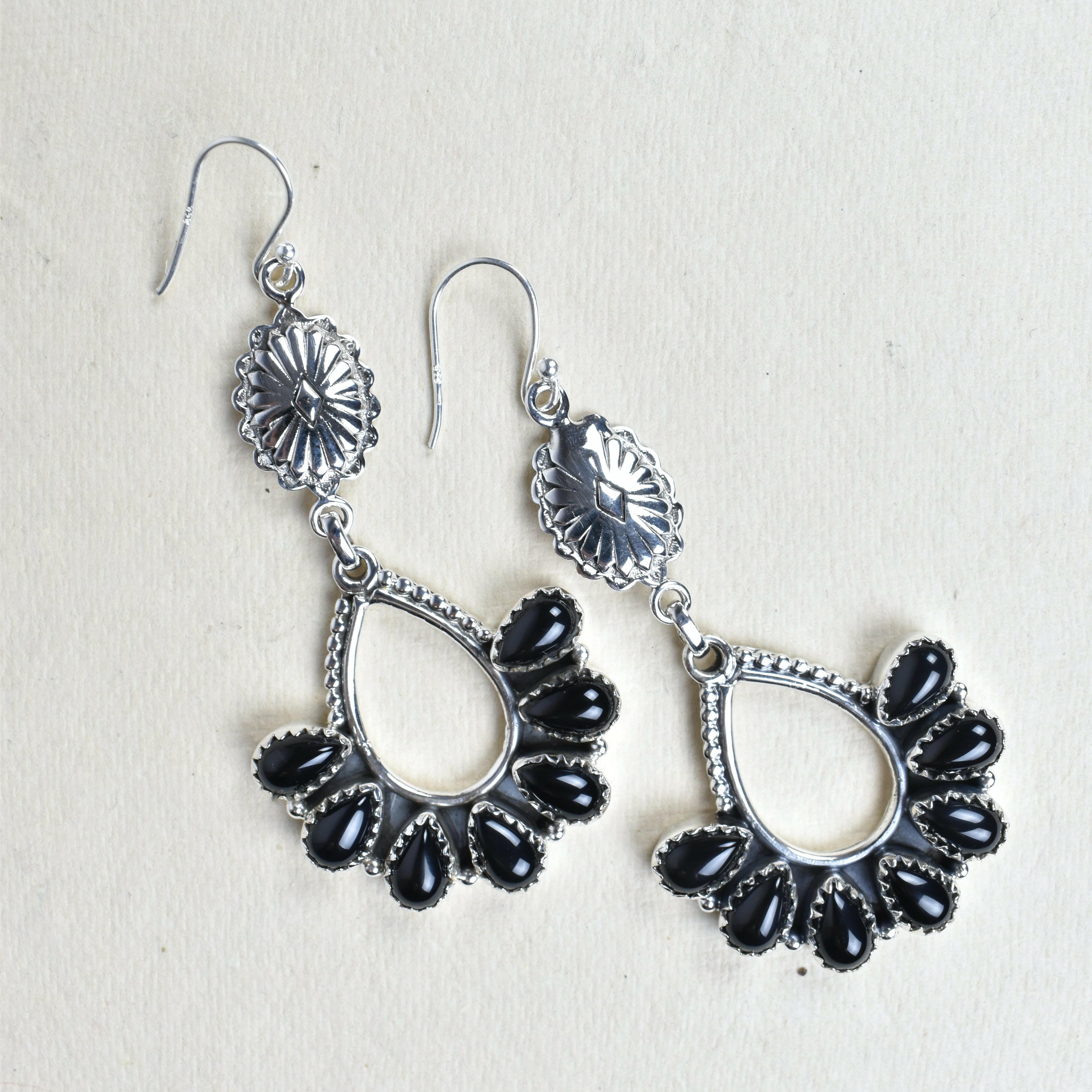 Concho Brielle Earring-Drop Earrings-Krush Kandy, Women's Online Fashion Boutique Located in Phoenix, Arizona (Scottsdale Area)