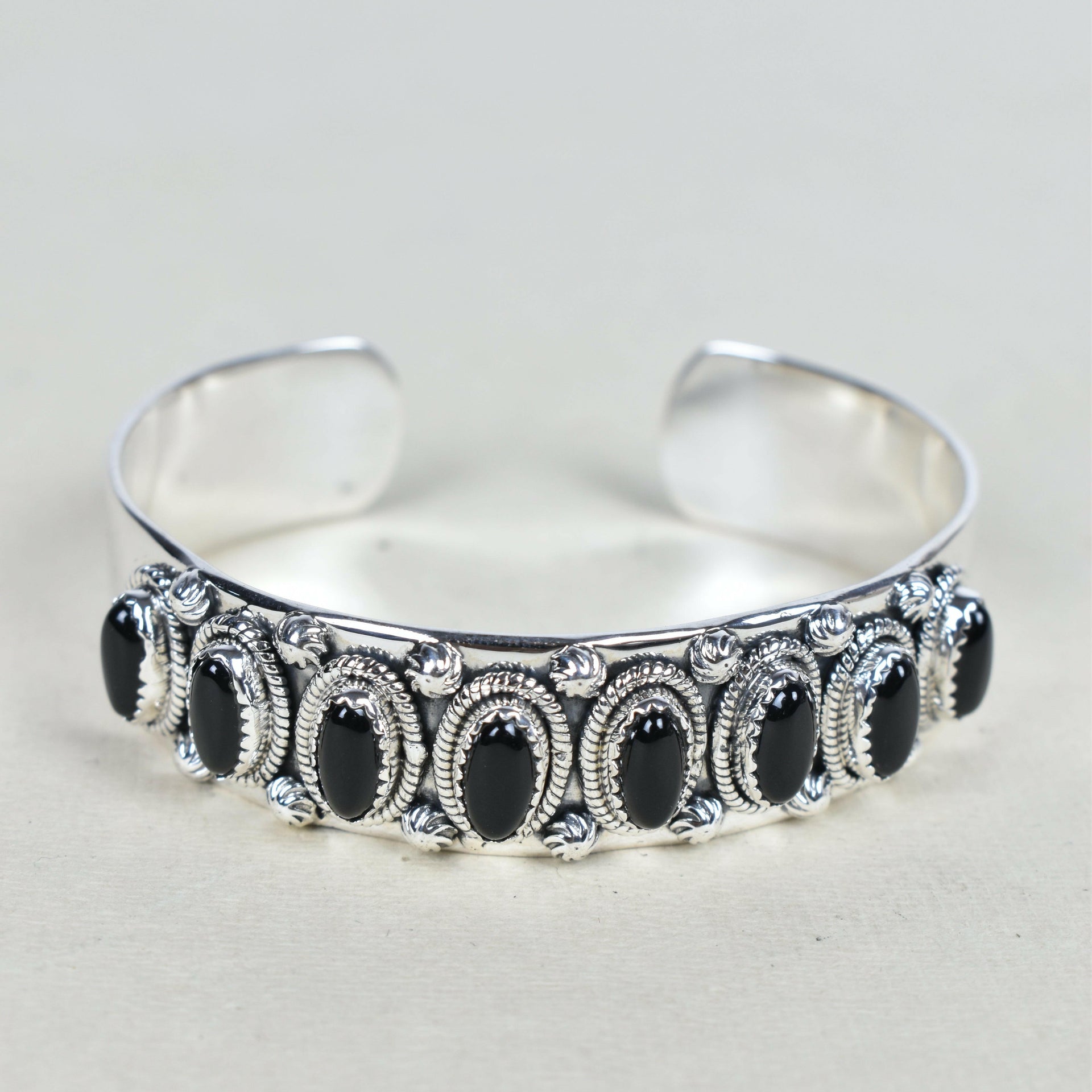 Octet Gem Sterling Silver Cuff-Cuffs-Krush Kandy, Women's Online Fashion Boutique Located in Phoenix, Arizona (Scottsdale Area)