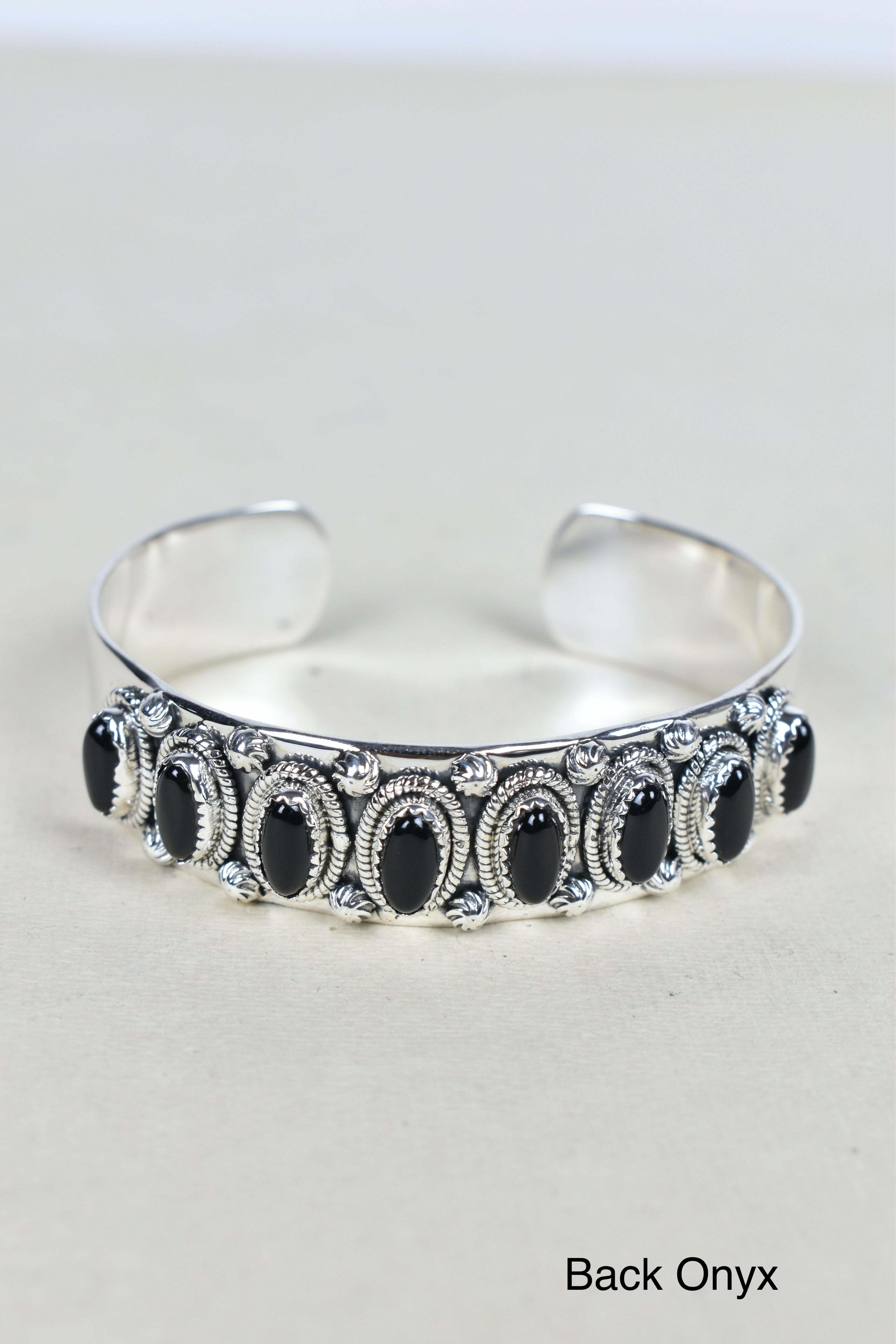 Octet Gem Sterling Silver Cuff-Cuffs-Krush Kandy, Women's Online Fashion Boutique Located in Phoenix, Arizona (Scottsdale Area)