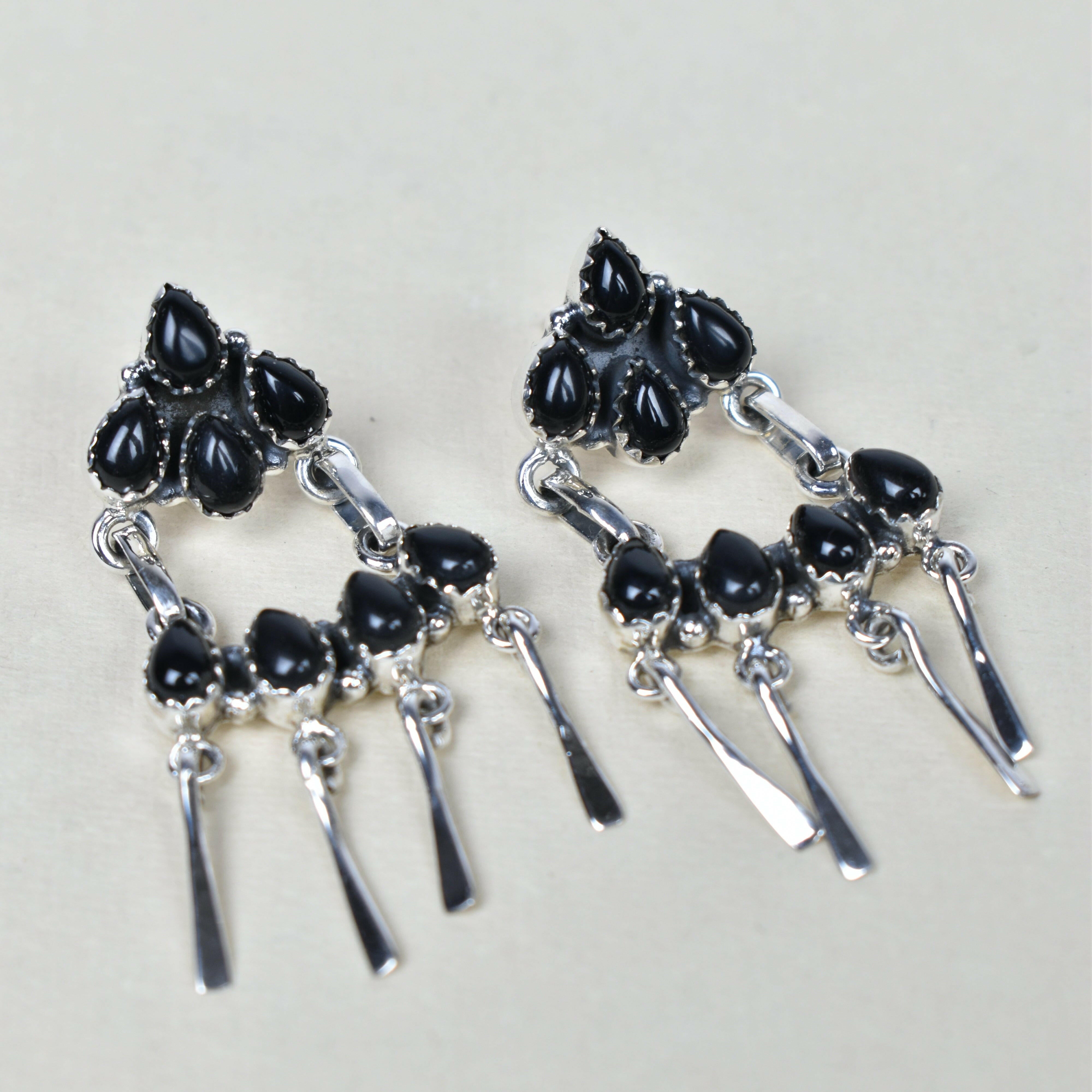 Tickle Me Pretty Sterling Silver Earrings-Drop Earrings-Krush Kandy, Women's Online Fashion Boutique Located in Phoenix, Arizona (Scottsdale Area)