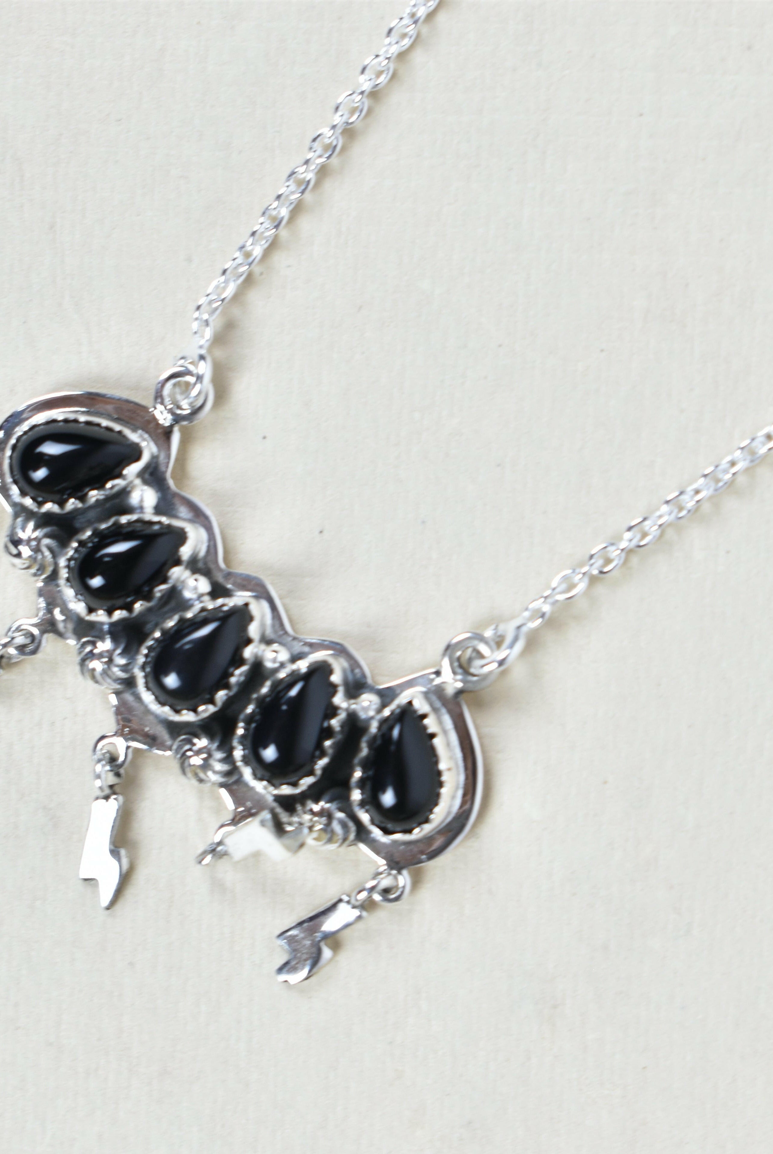 Electra Sterling Silver Necklace-Bar Necklaces-Krush Kandy, Women's Online Fashion Boutique Located in Phoenix, Arizona (Scottsdale Area)