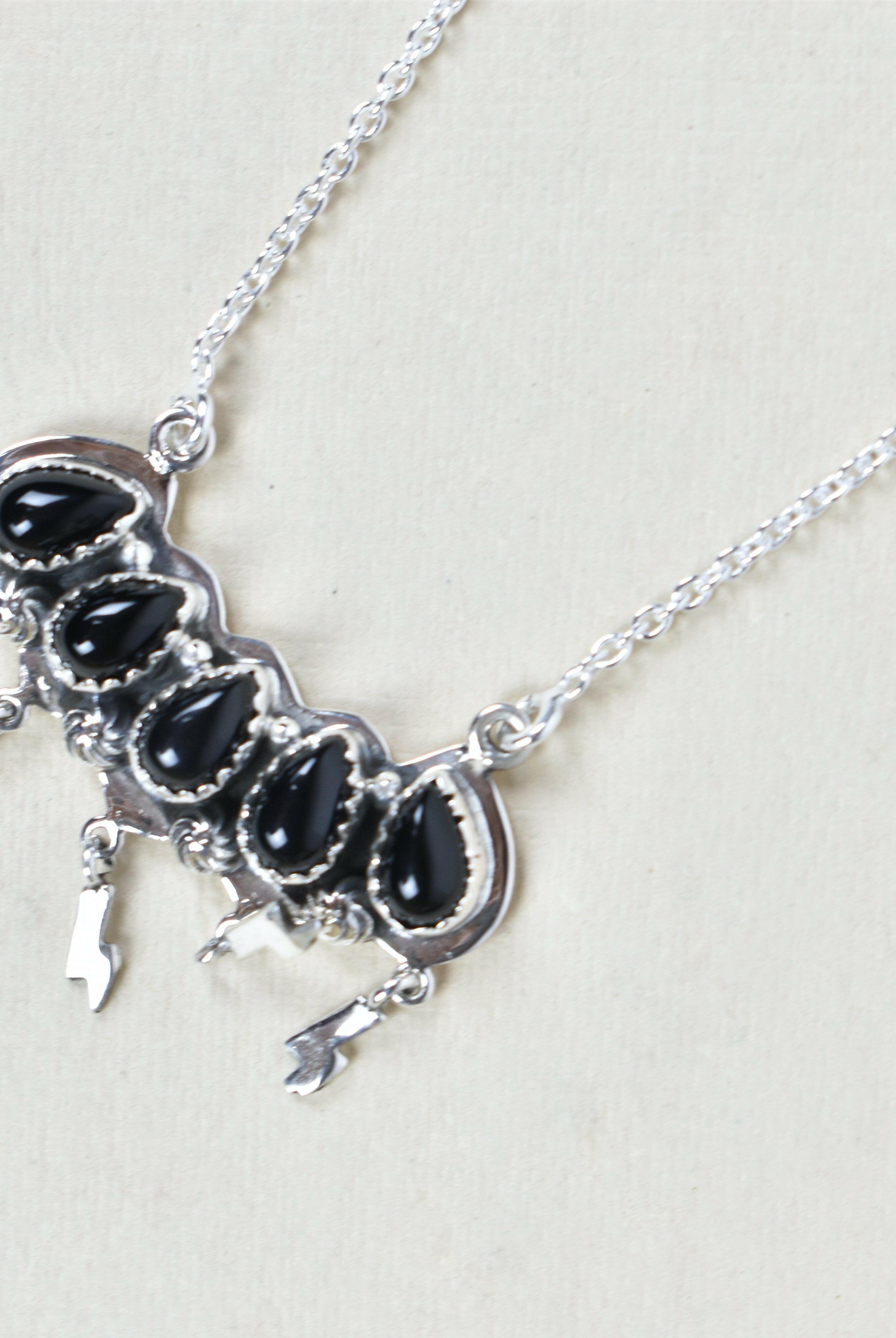 Electra Sterling Silver Necklace-Bar Necklaces-Krush Kandy, Women's Online Fashion Boutique Located in Phoenix, Arizona (Scottsdale Area)