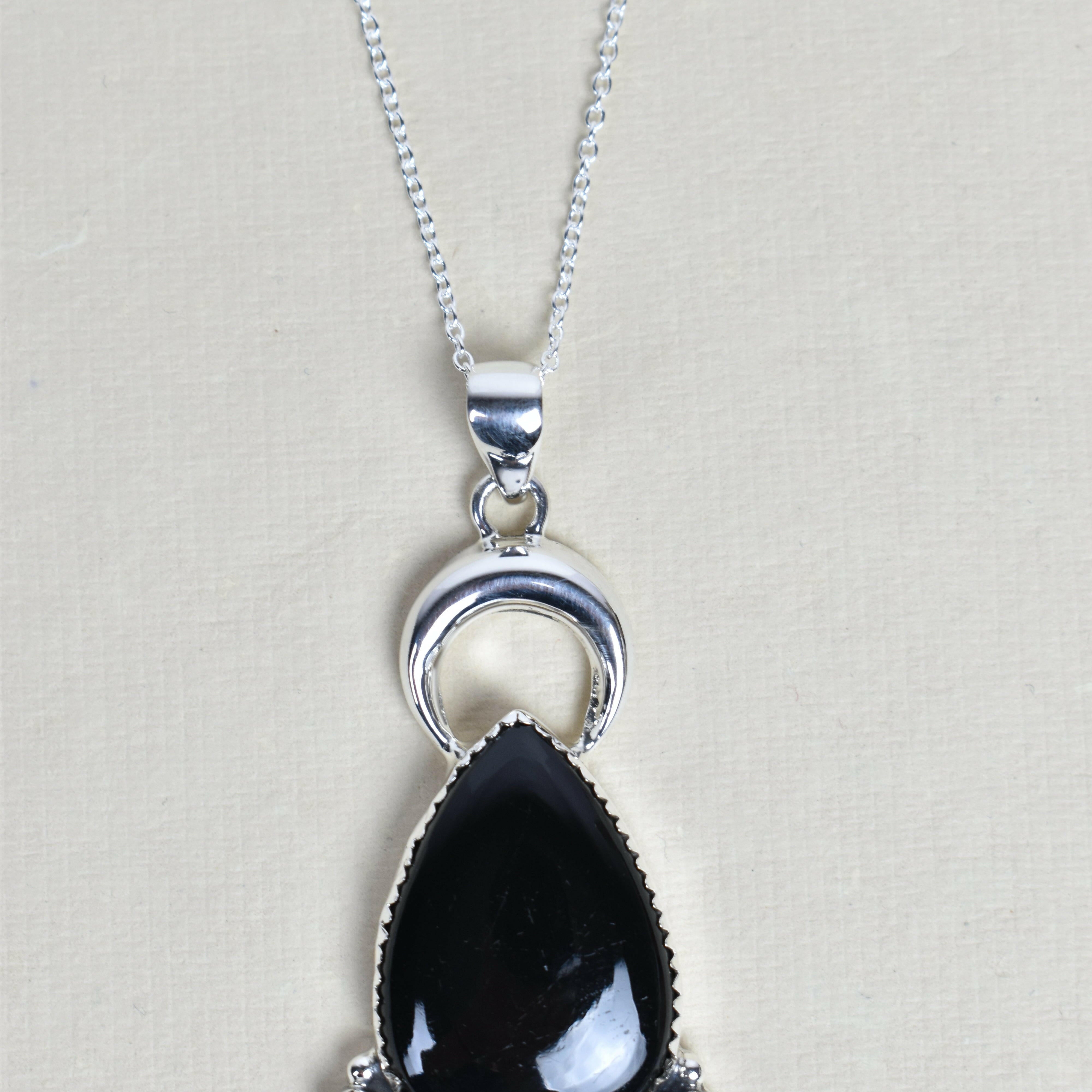 STERLING SILVER YOGI NECKLACE-Pendant Necklaces-Krush Kandy, Women's Online Fashion Boutique Located in Phoenix, Arizona (Scottsdale Area)